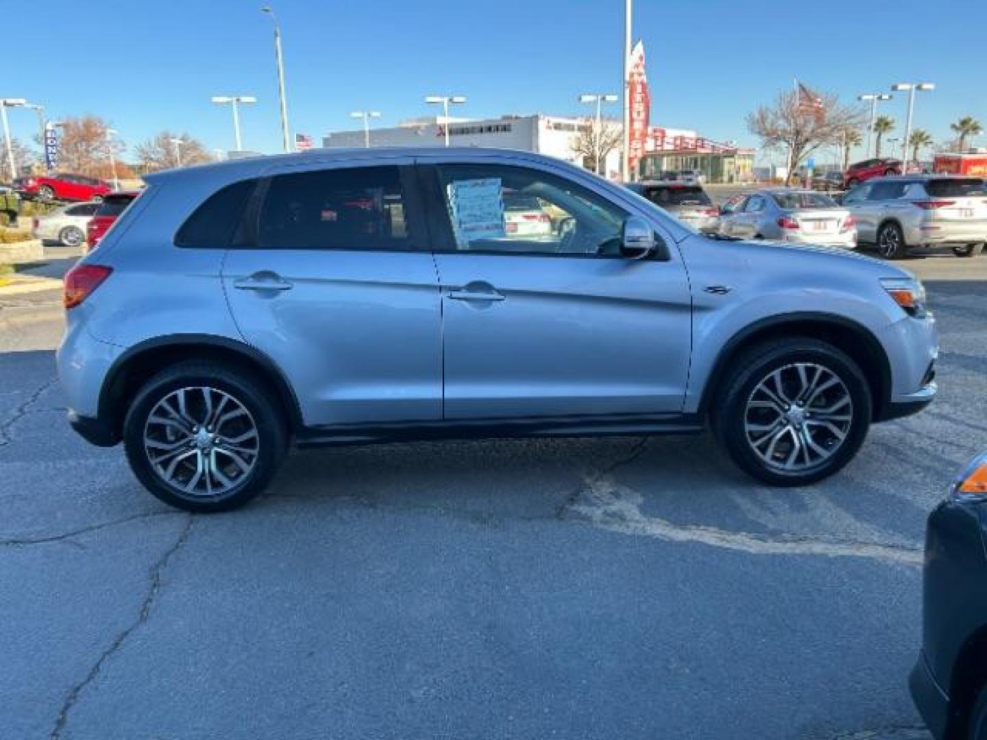 2017 SILVER Mitsubishi Outlander Sport (JA4AP3AW7HZ) with an 4-Cyl 2.4 Liter engine, CVT w/Sportronic transmission, located at 412 Auto Vista Drive, Palmdale, CA, 93551, (661) 945-0620, 34.592636, -118.136681 - Photo#8