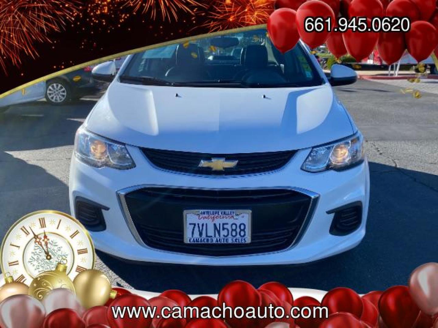 2017 SUMMIT WHITE Chevrolet Sonic (1G1JF5SB5H4) with an 4-Cyl Turbo 1.4 Liter engine, Automatic 6-Spd transmission, located at 412 Auto Vista Drive, Palmdale, CA, 93551, (661) 945-0620, 34.592636, -118.136681 - Photo#17