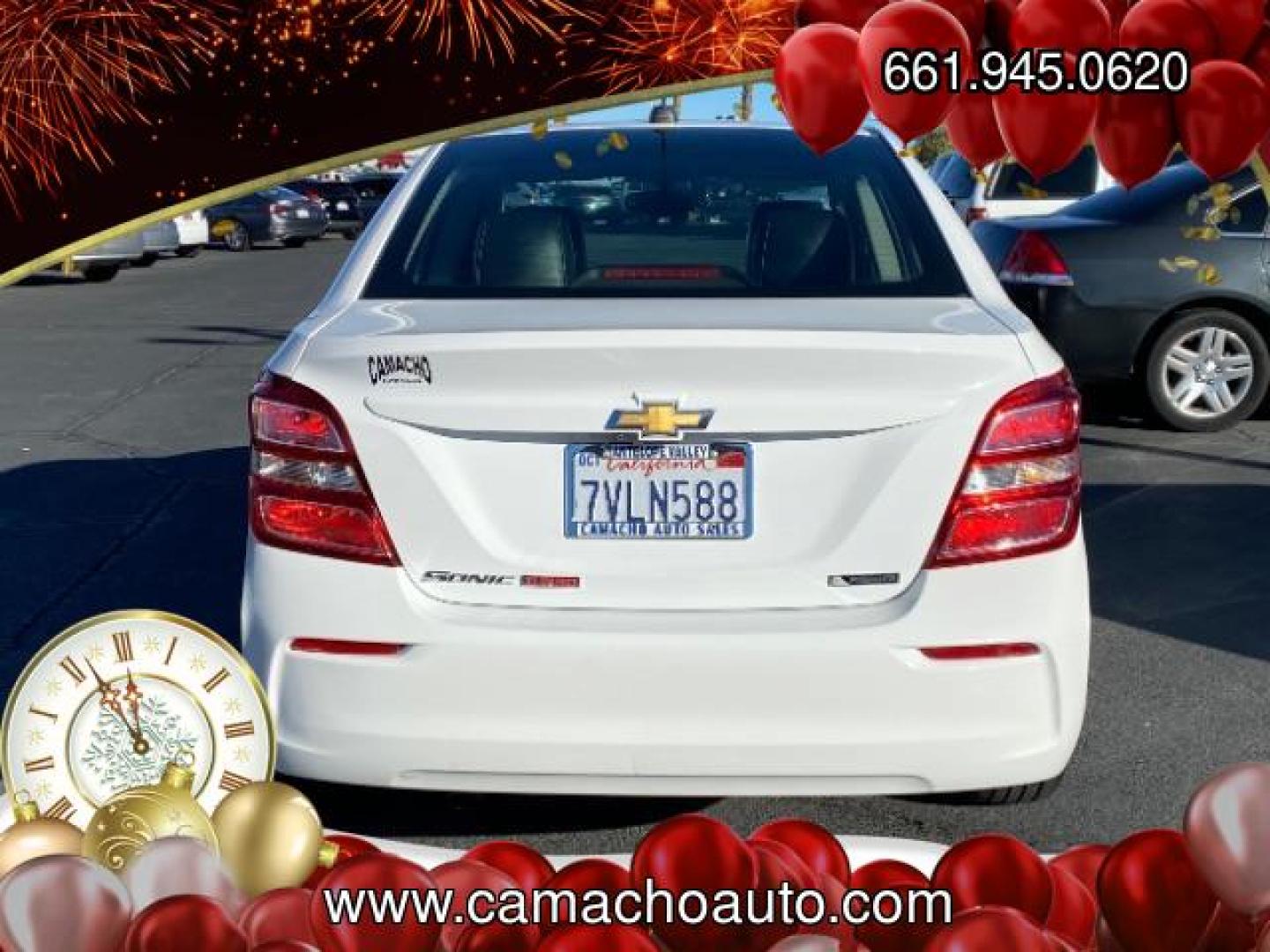 2017 SUMMIT WHITE Chevrolet Sonic (1G1JF5SB5H4) with an 4-Cyl Turbo 1.4 Liter engine, Automatic 6-Spd transmission, located at 412 Auto Vista Drive, Palmdale, CA, 93551, (661) 945-0620, 34.592636, -118.136681 - Photo#21