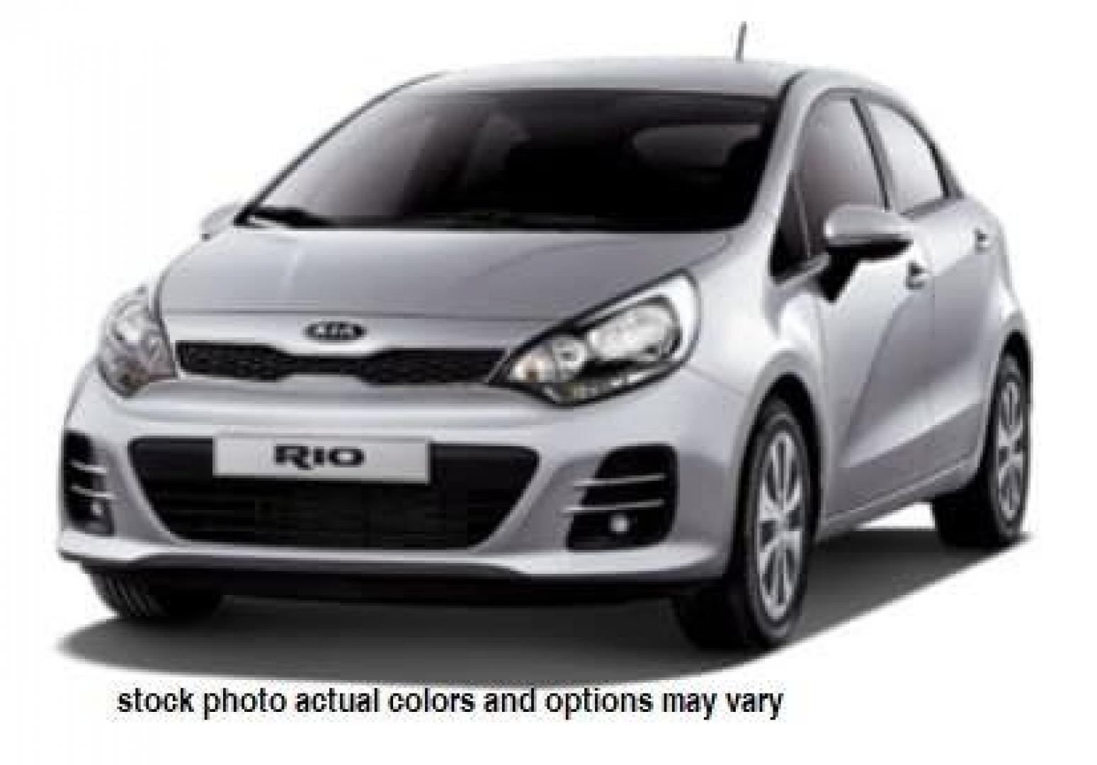 2016 GRAY Kia Rio (KNADN4A3XG6) with an 4-Cyl 1.6 Liter engine, Automatic 6-Spd transmission, located at 412 Auto Vista Drive, Palmdale, CA, 93551, (661) 945-0620, 34.592636, -118.136681 - Photo#0