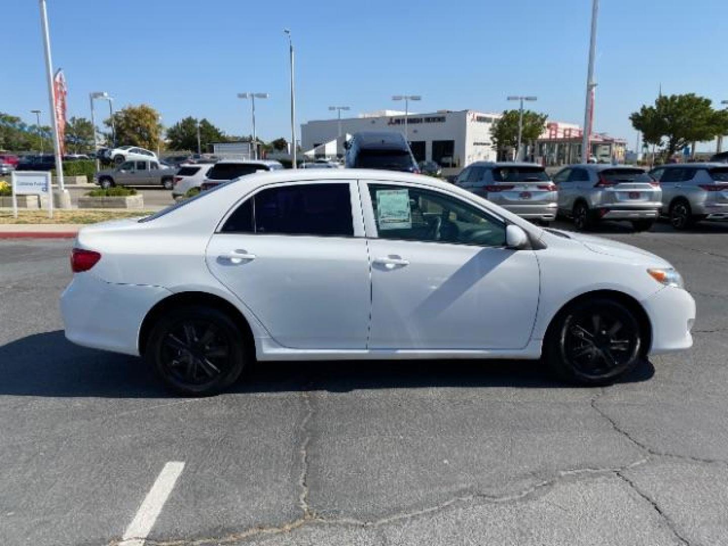 2010 WHITE Toyota Corolla (1NXBU4EE1AZ) with an 4-Cyl 1.8 Liter engine, Automatic 4-Spd w/Overdrive transmission, located at 412 Auto Vista Drive, Palmdale, CA, 93551, (661) 945-0620, 34.592636, -118.136681 - Photo#8