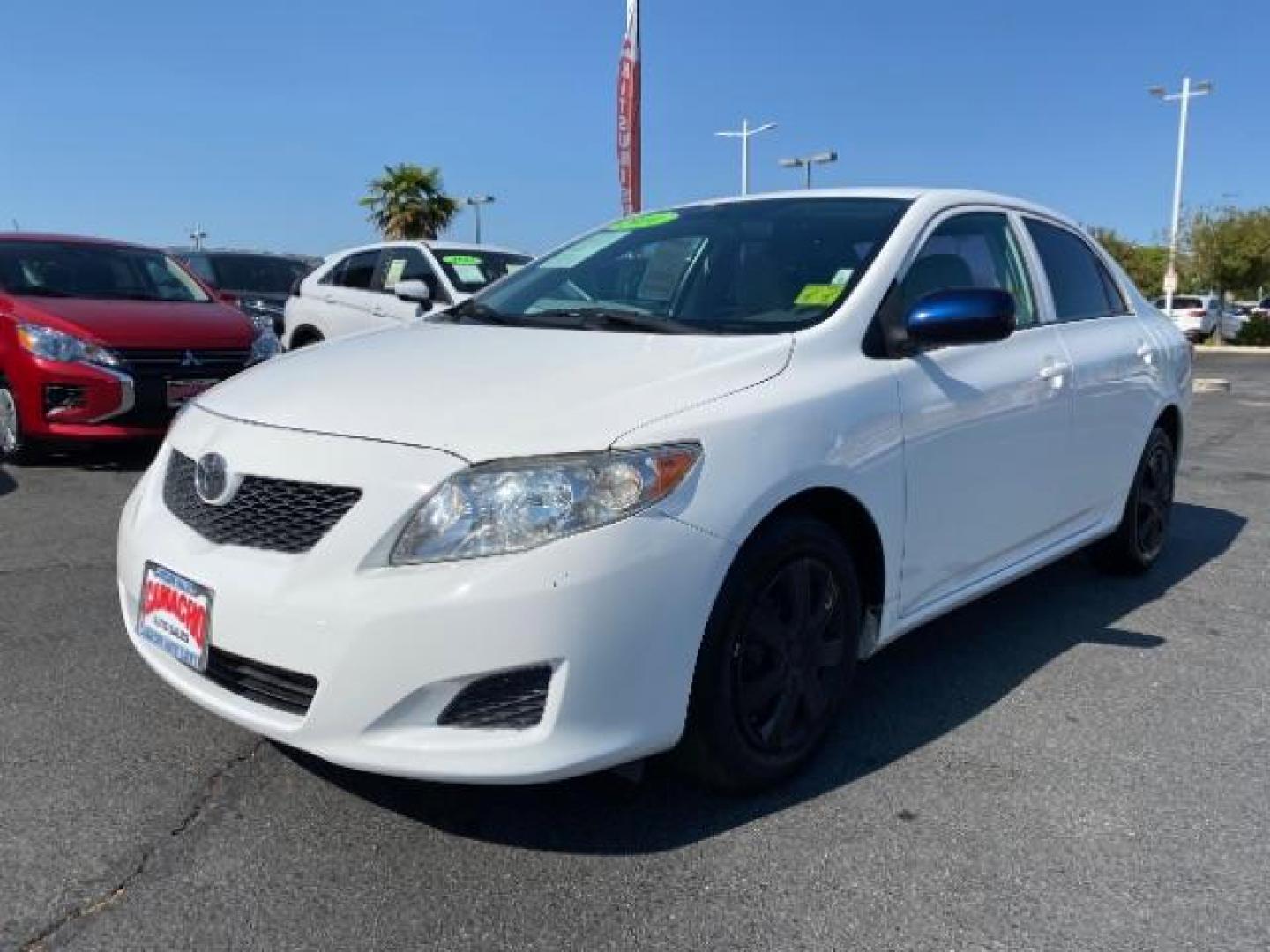 2010 WHITE Toyota Corolla (1NXBU4EE1AZ) with an 4-Cyl 1.8 Liter engine, Automatic 4-Spd w/Overdrive transmission, located at 412 Auto Vista Drive, Palmdale, CA, 93551, (661) 945-0620, 34.592636, -118.136681 - Photo#3