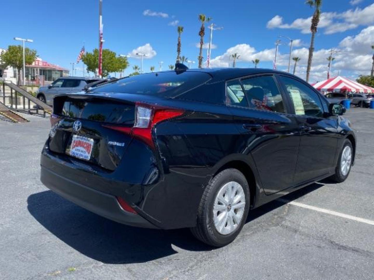 2021 BLACK Toyota Prius (JTDKAMFU1M3) with an 4-Cyl Hybrid 1.8 Liter engine, Automatic ECVT transmission, located at 412 Auto Vista Drive, Palmdale, CA, 93551, (661) 945-0620, 34.592636, -118.136681 - Photo#6