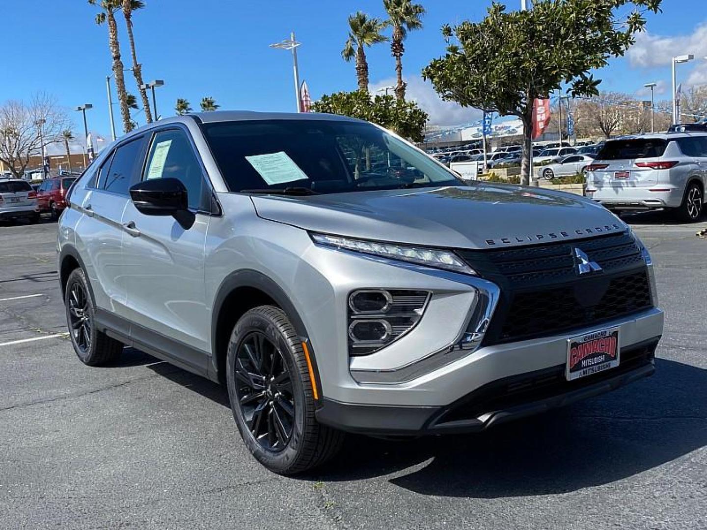 2023 SILVER Mitsubishi Eclipse Cross (JA4ATVAA0PZ) with an 4-Cyl Turbo 1.5 Liter engine, Automatic CVT w/Sport Mode transmission, located at 412 Auto Vista Drive, Palmdale, CA, 93551, (661) 945-0620, 34.592636, -118.136681 - For 44 years, our family-owned and operated business has proudly served the community, becoming one of the largest independent used car and new car dealers in Southern California, thanks to the trust and support of our customers. Recognized as AV and rsquo;s Best Used Car Dealer for 25 years (1998-2 - Photo#0