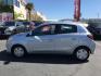 2021 SILVER Mitsubishi Mirage (ML32AUHJ9MH) with an 3-Cyl 1.2 Liter engine, Automatic CVT transmission, located at 412 Auto Vista Drive, Palmdale, CA, 93551, (661) 945-0620, 34.592636, -118.136681 - Photo#3