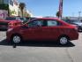 2021 RED Mitsubishi Mirage (ML32AUHJ2MH) with an 3-Cyl 1.2 Liter engine, Automatic CVT transmission, located at 412 Auto Vista Drive, Palmdale, CA, 93551, (661) 945-0620, 34.592636, -118.136681 - Photo#3