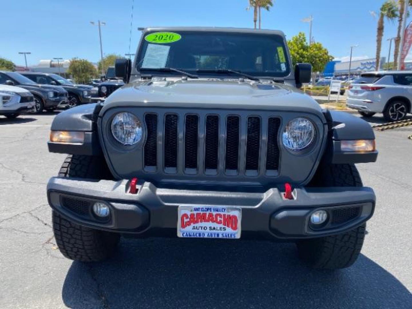 2020 GRAY Jeep Wrangler Unlimited (1C4HJXFN1LW) with an 4-Cyl Turbo 2.0 Liter engine, Automatic transmission, located at 412 Auto Vista Drive, Palmdale, CA, 93551, (661) 945-0620, 34.592636, -118.136681 - Photo#1