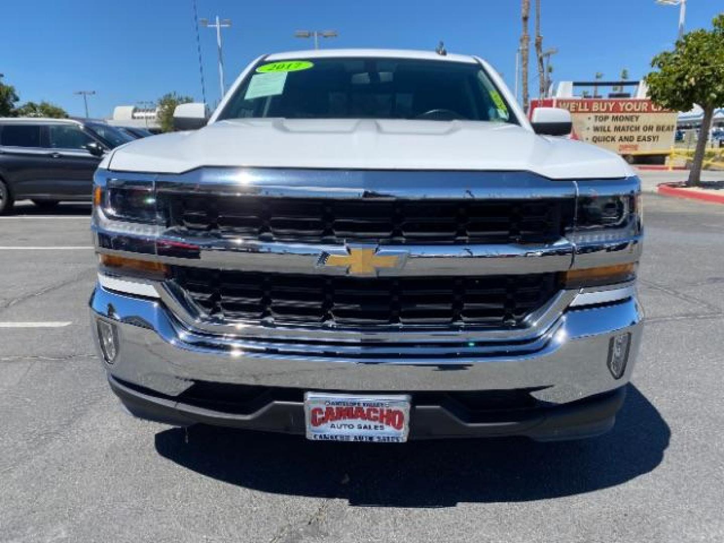 2017 WHITE Chevrolet Silverado 1500 2WD (1GCPCREC5HF) with an 8-Cyl 5.3 Liter engine, Automatic transmission, located at 412 Auto Vista Drive, Palmdale, CA, 93551, (661) 945-0620, 34.592636, -118.136681 - Photo#2