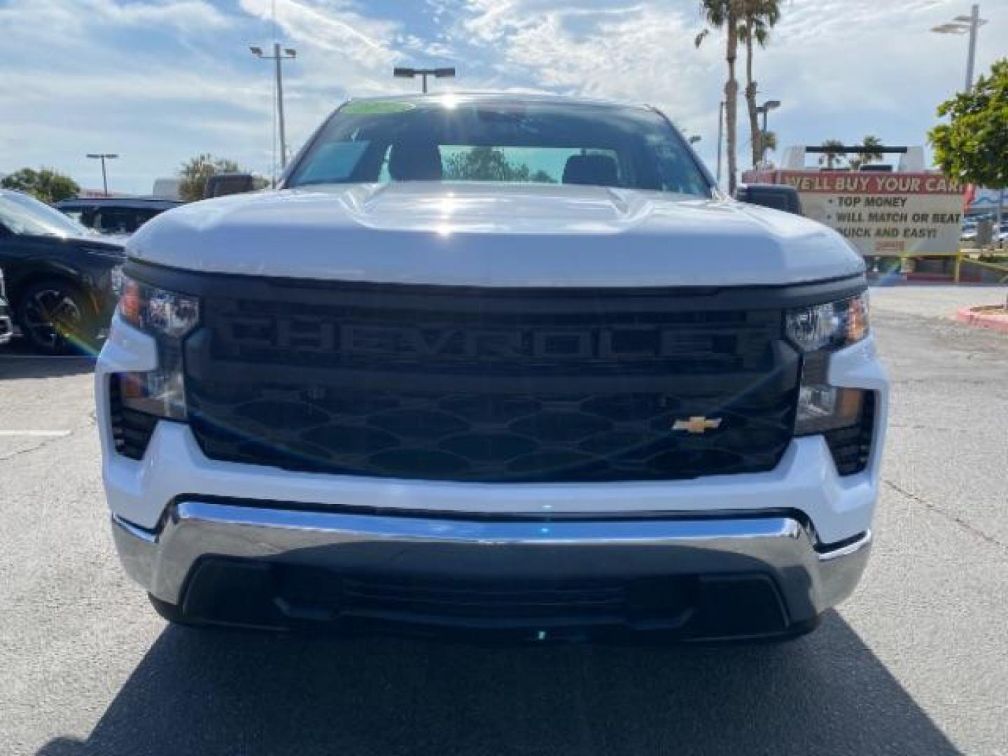 2023 WHITE Chevrolet Silverado 1500 2WD (3GCNAAED6PG) with an 8-Cyl 5.3 Liter engine, Automatic transmission, located at 412 Auto Vista Drive, Palmdale, CA, 93551, (661) 945-0620, 34.592636, -118.136681 - Photo#1