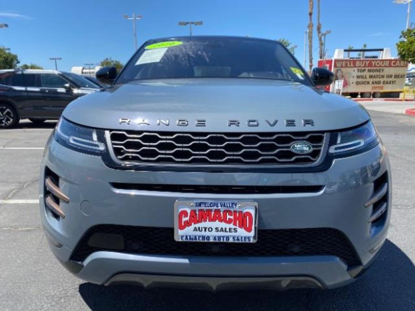 2020 GRAY Land Rover Range Rover Evoque (SALZL2FX7LH) with an 4-Cyl Turbo 2.0 Liter engine, Automatic 9-Spd w/CommandShift transmission, located at 412 Auto Vista Drive, Palmdale, CA, 93551, (661) 945-0620, 34.592636, -118.136681 - Photo#1