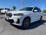 2022 WHITE BMW X3 (5UX43DP0XN9) with an 4-Cyl Turbo 2.0 Liter engine, Automatic 8-Spd Sport w/Sport transmission, located at 412 Auto Vista Drive, Palmdale, CA, 93551, (661) 945-0620, 34.592636, -118.136681 - Photo#2