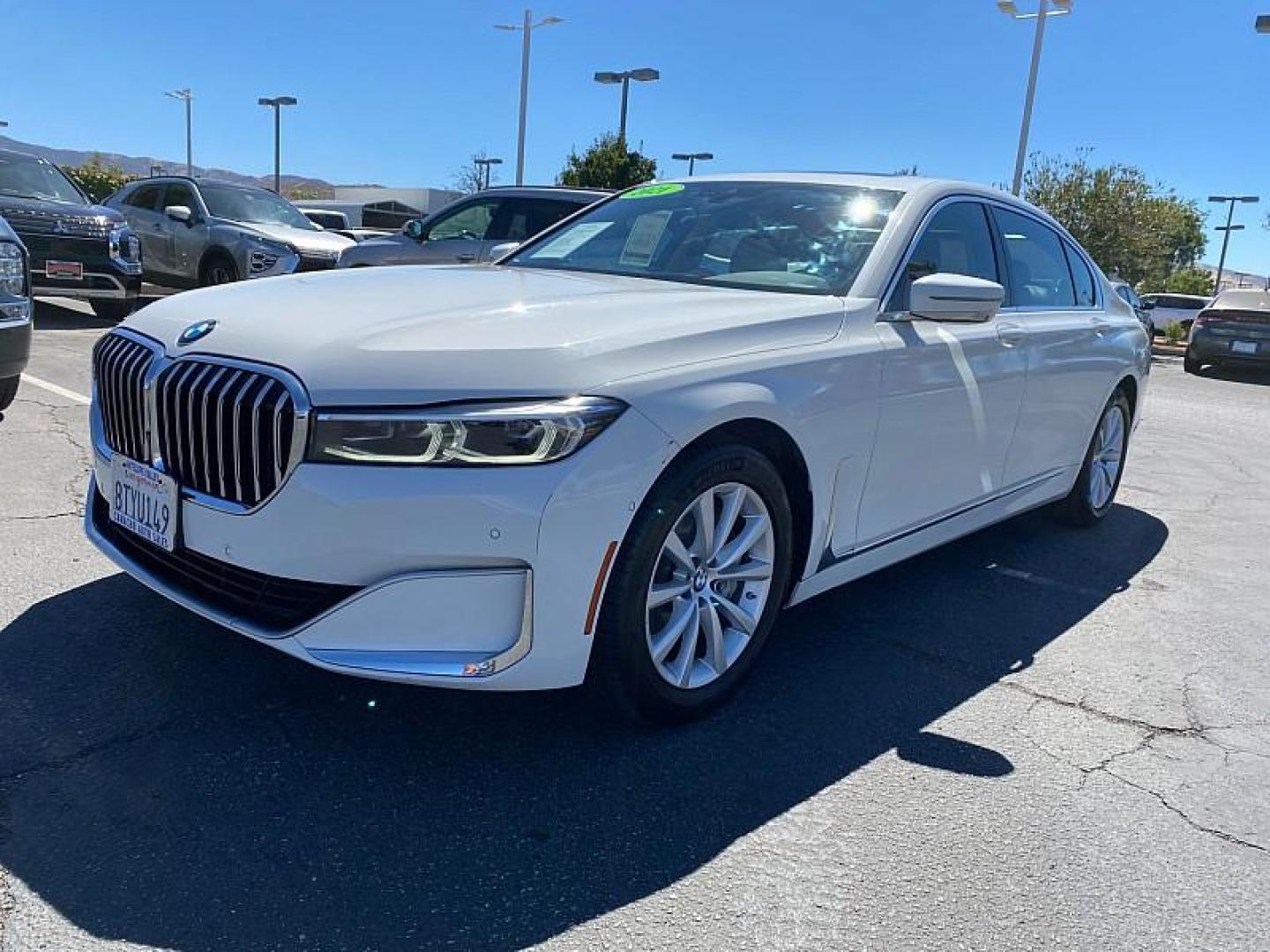 2021 WHITE BMW 7 Series (WBA7T2C04MC) with an 6-Cyl Turbo 3.0 Liter engine, Automatic 8-Spd Sport w/Steptronic transmission, located at 412 Auto Vista Drive, Palmdale, CA, 93551, (661) 945-0620, 34.592636, -118.136681 - For 44 years, our family-owned and operated business has proudly served the community, becoming one of the largest independent used car and new car dealers in Southern California, thanks to the trust and support of our customers. Recognized as AV and rsquo;s Best Used Car Dealer for 25 years (1998-2 - Photo#2