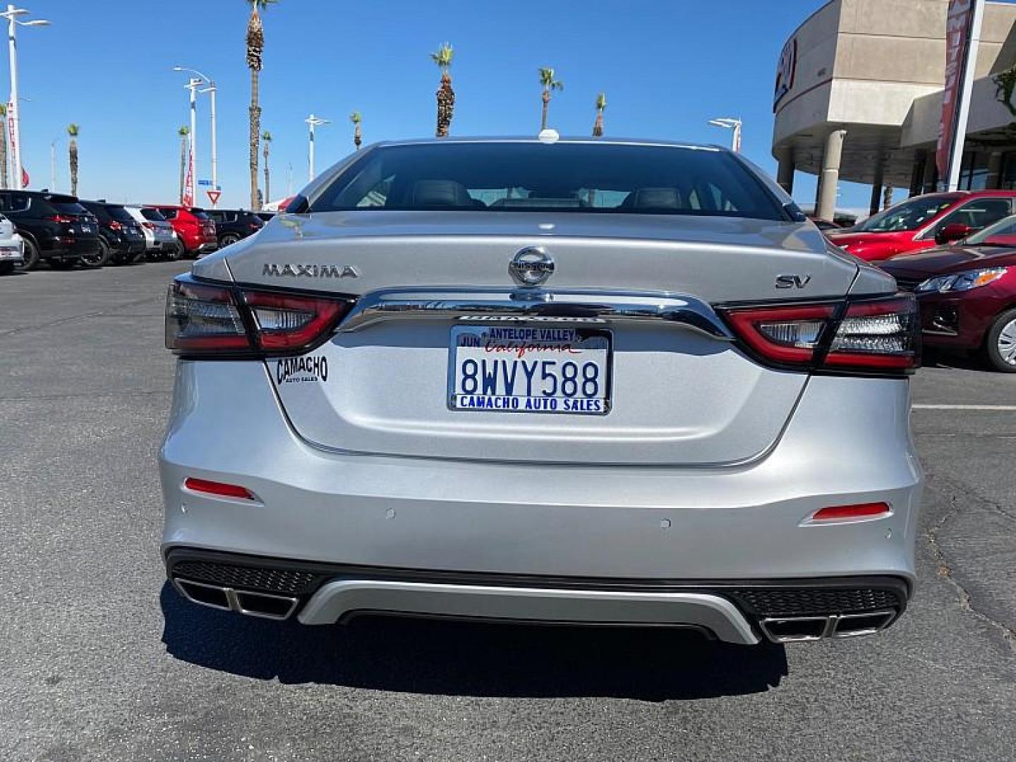 2021 SILVER Nissan Maxima (1N4AA6CV8MC) with an V6 3.5 Liter engine, Automatic Xtronic CVT transmission, located at 412 Auto Vista Drive, Palmdale, CA, 93551, (661) 945-0620, 34.592636, -118.136681 - Photo#11