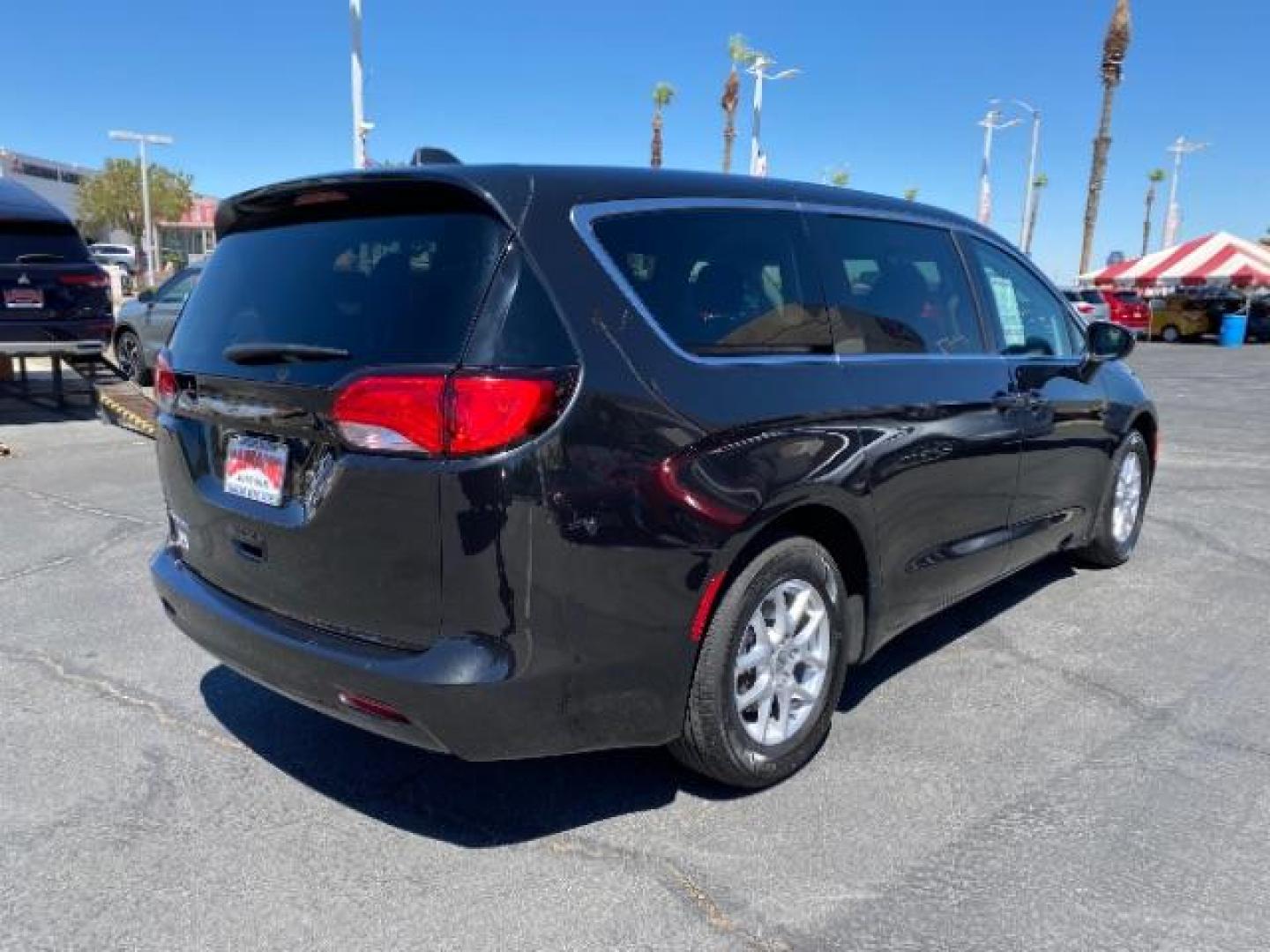 2023 BLACK Chrysler Voyager (2C4RC1CG1PR) with an V6 3.6 Liter engine, Automatic 9-Spd transmission, located at 412 Auto Vista Drive, Palmdale, CA, 93551, (661) 945-0620, 34.592636, -118.136681 - Photo#8