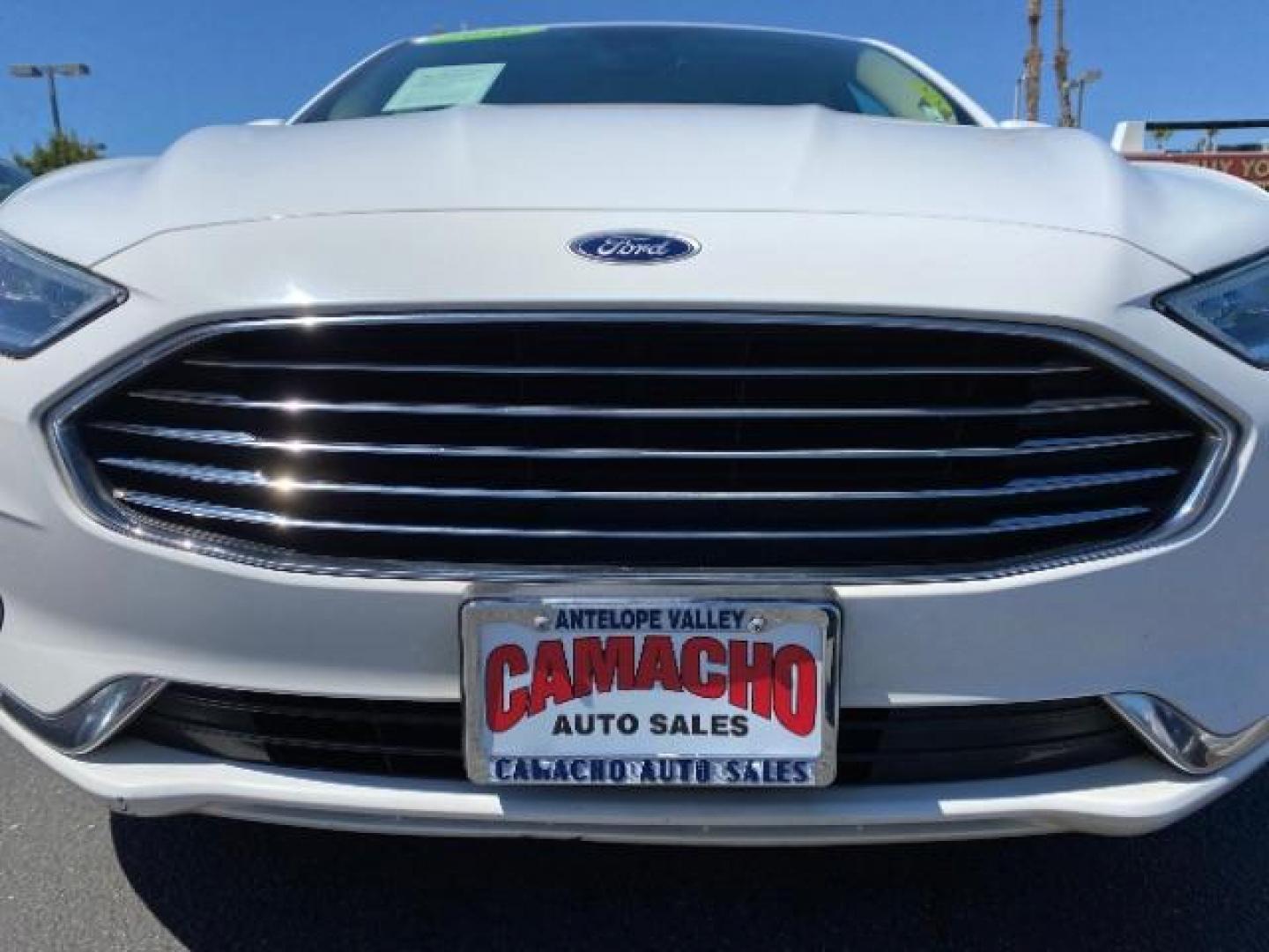 2020 WHITE Ford Fusion (3FA6P0CD6LR) with an 4-Cyl EcoBoost Turbo 1.5 Liter engine, Automatic 6-Spd w/SelectShift transmission, located at 412 Auto Vista Drive, Palmdale, CA, 93551, (661) 945-0620, 34.592636, -118.136681 - Photo#8