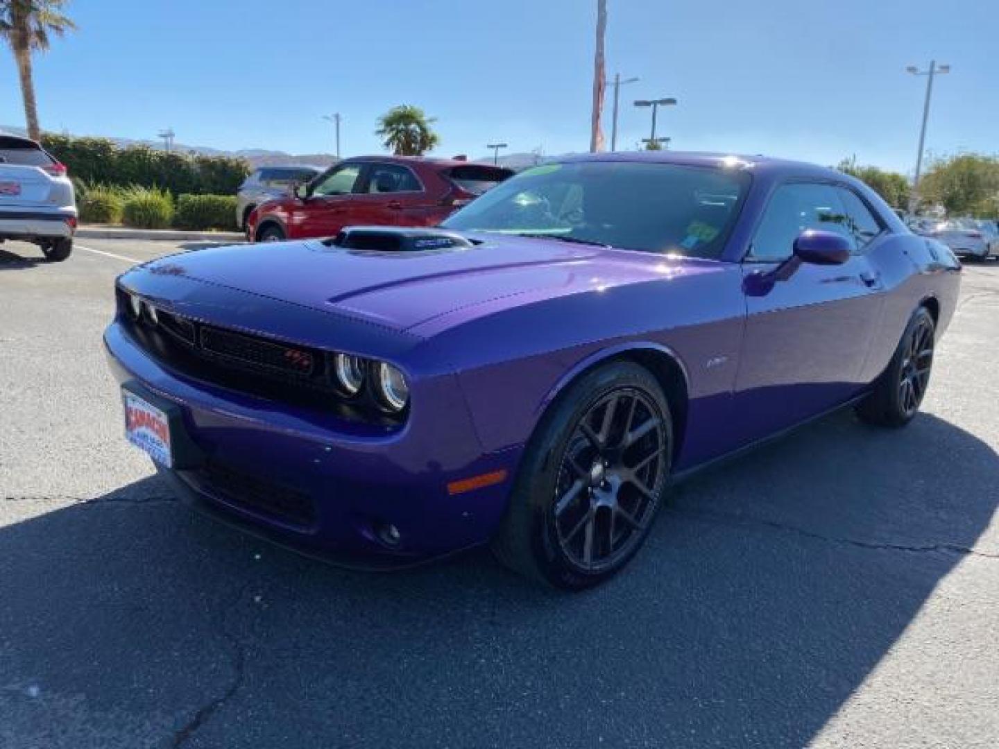 2016 PURPLE Dodge Challenger (2C3CDZBT0GH) with an V8 HEMI MDS 5.7 Liter engine, Automatic 8-Spd transmission, located at 412 Auto Vista Drive, Palmdale, CA, 93551, (661) 945-0620, 34.592636, -118.136681 - Photo#2