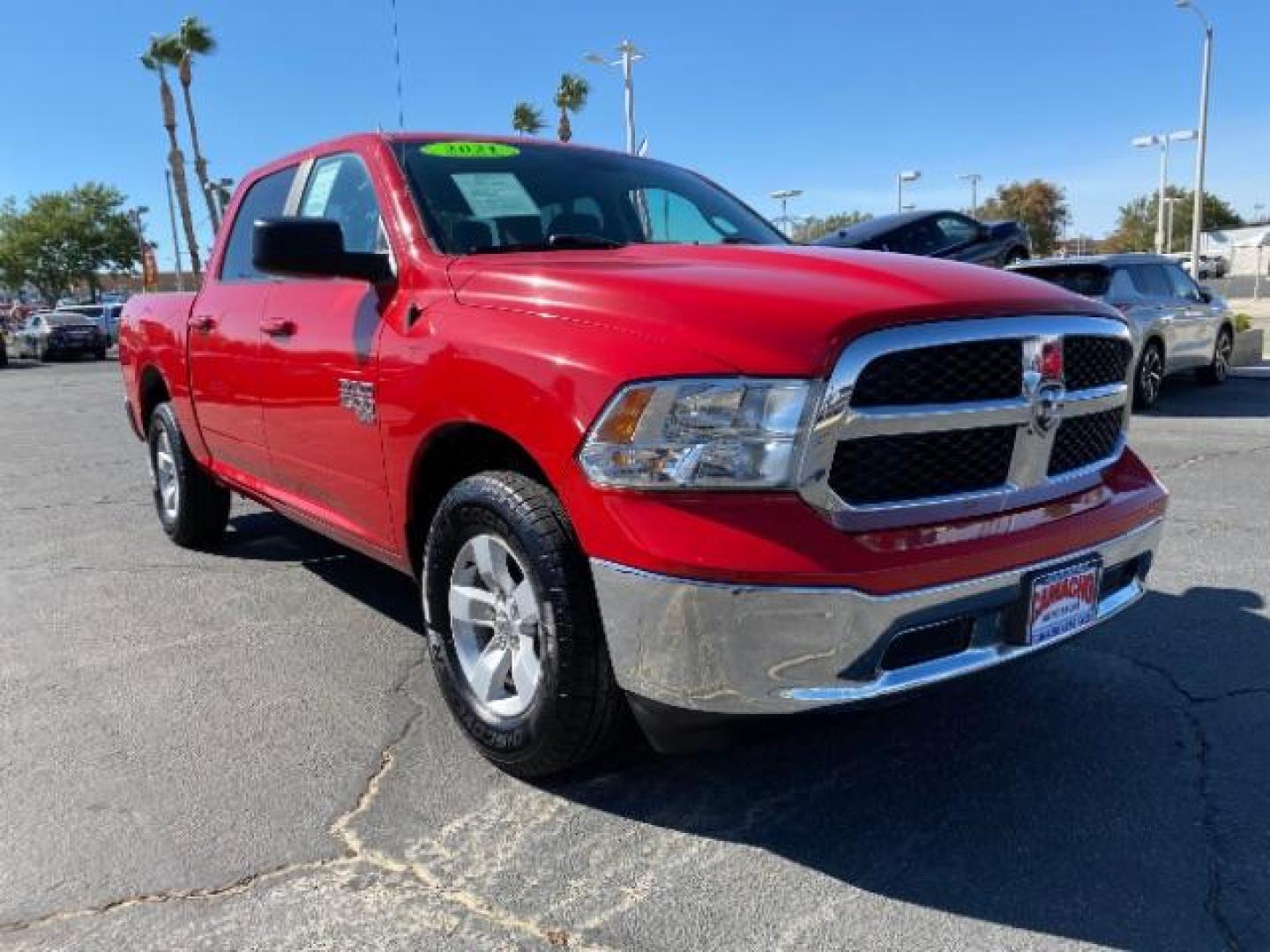 2021 RED Ram 1500 Classic 4WD (1C6RR7LG5MS) with an 6-Cyl 3.6 Liter engine, Automatic 8-Spd transmission, located at 412 Auto Vista Drive, Palmdale, CA, 93551, (661) 945-0620, 34.592636, -118.136681 - Photo#0