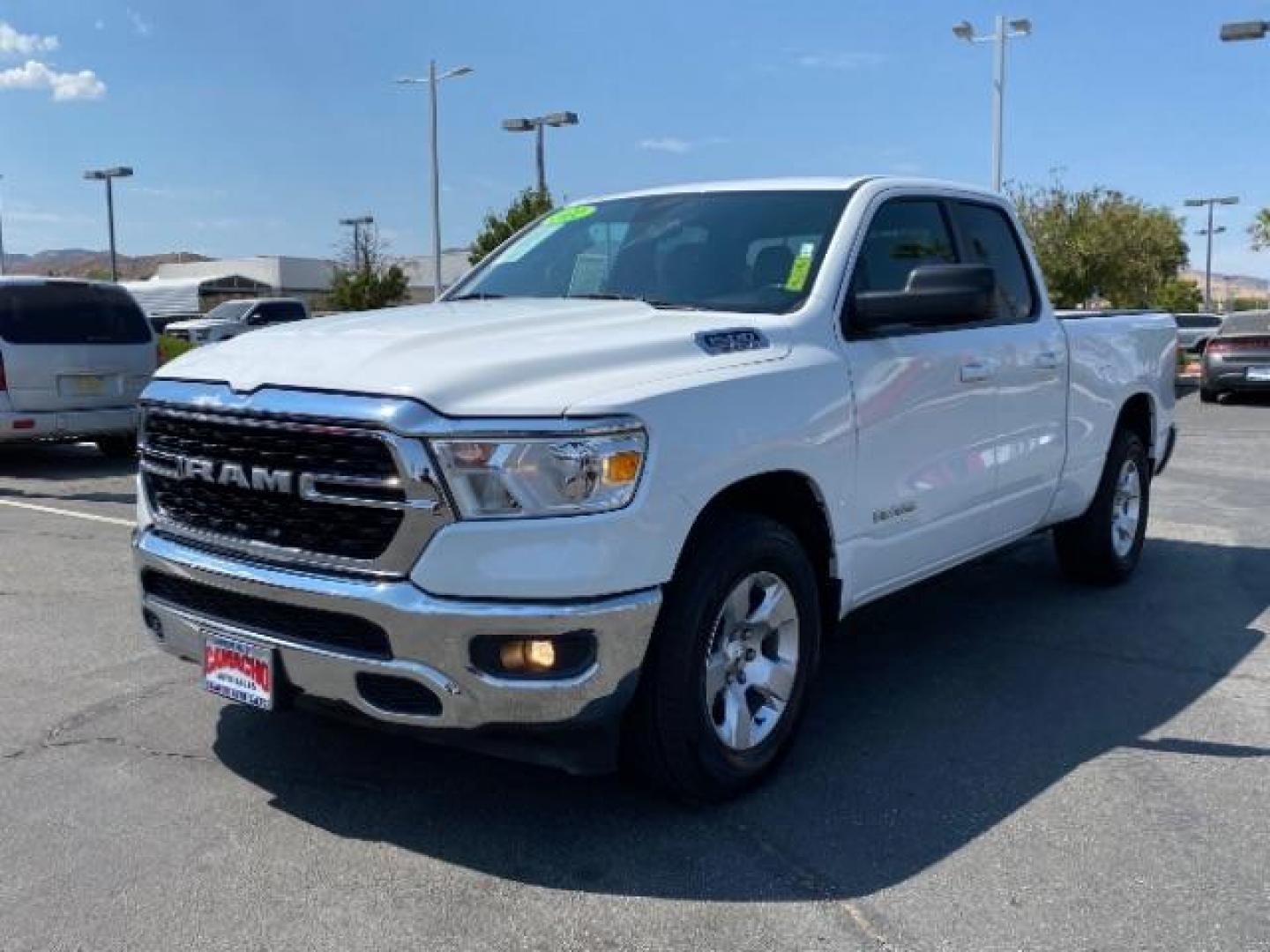 2022 WHITE Ram 1500 2WD (1C6RREBT7NN) with an 8-Cyl 5.7 Liter engine, Automatic 8-Spd transmission, located at 412 Auto Vista Drive, Palmdale, CA, 93551, (661) 945-0620, 34.592636, -118.136681 - Photo#2