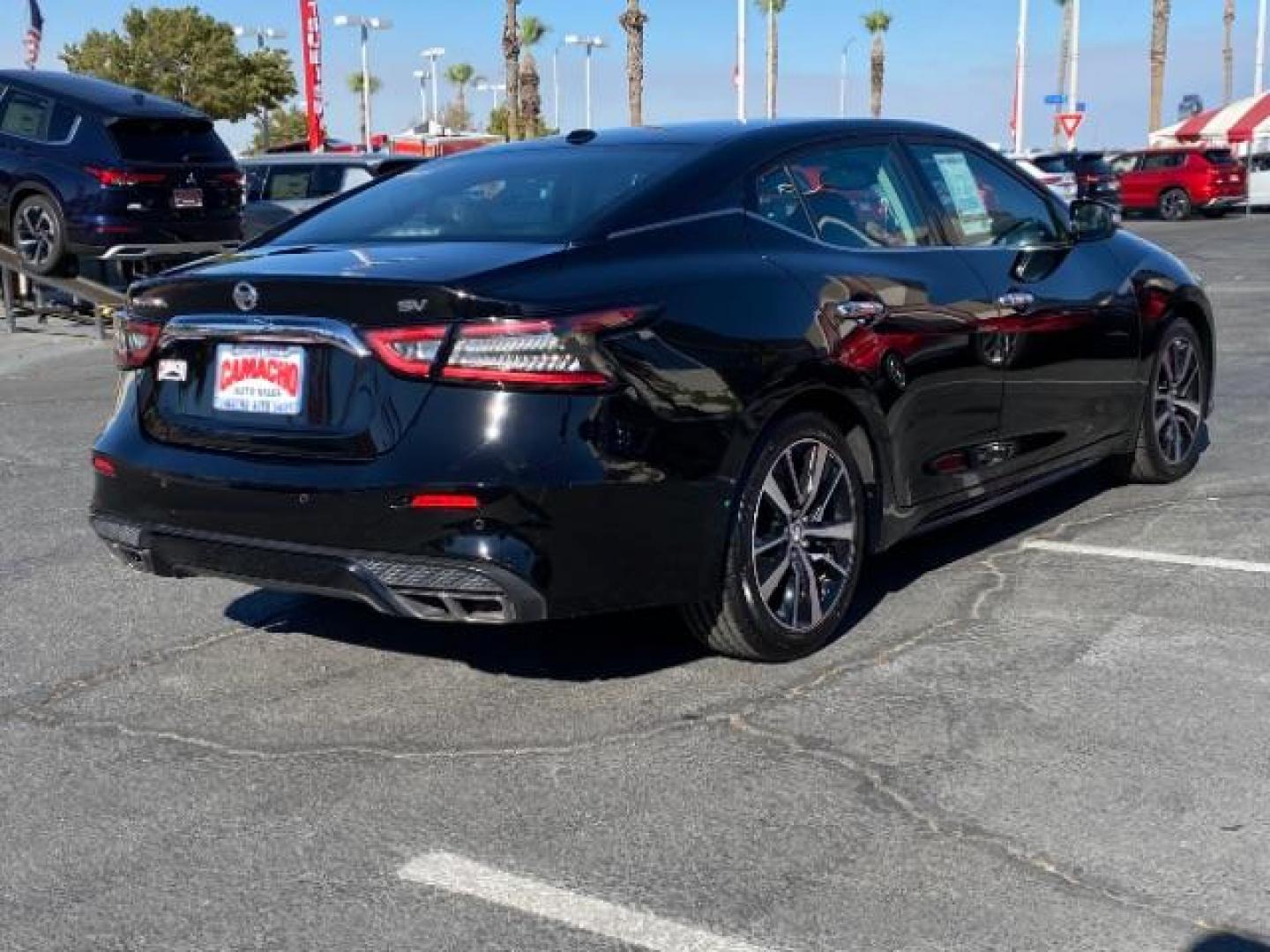 2021 BLACK Nissan Maxima (1N4AA6CV5MC) with an V6 3.5 Liter engine, Automatic Xtronic CVT transmission, located at 412 Auto Vista Drive, Palmdale, CA, 93551, (661) 945-0620, 34.592636, -118.136681 - Photo#7