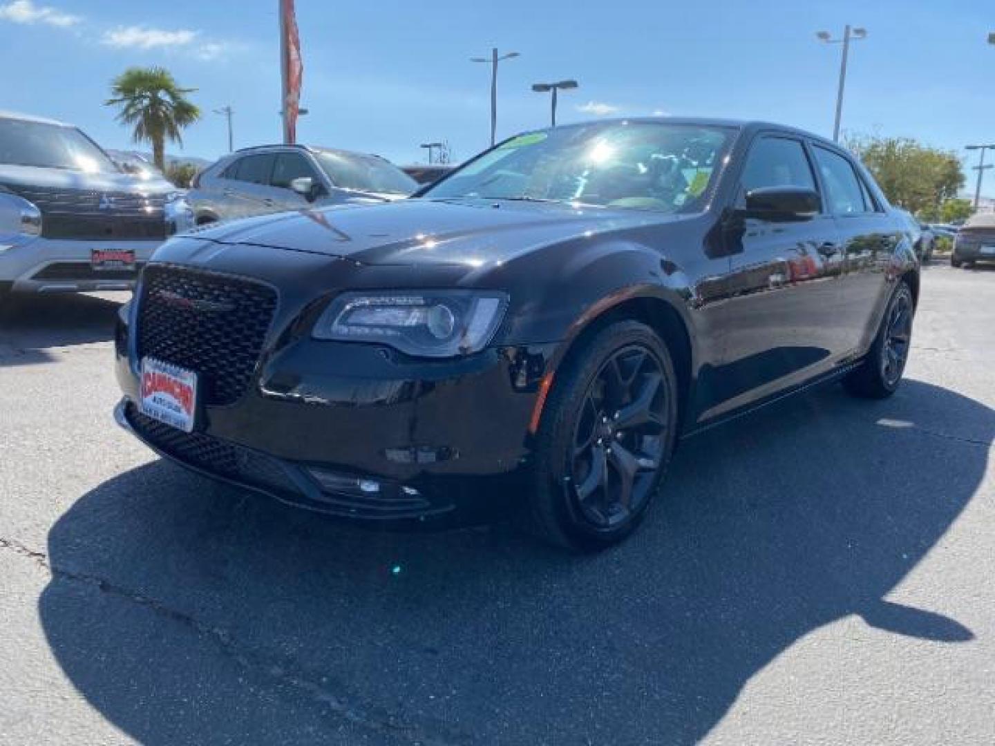 2022 BLACK Chrysler 300 (2C3CCABG1NH) with an V6 3.6 Liter engine, Automatic 8-Spd transmission, located at 412 Auto Vista Drive, Palmdale, CA, 93551, (661) 945-0620, 34.592636, -118.136681 - Photo#2