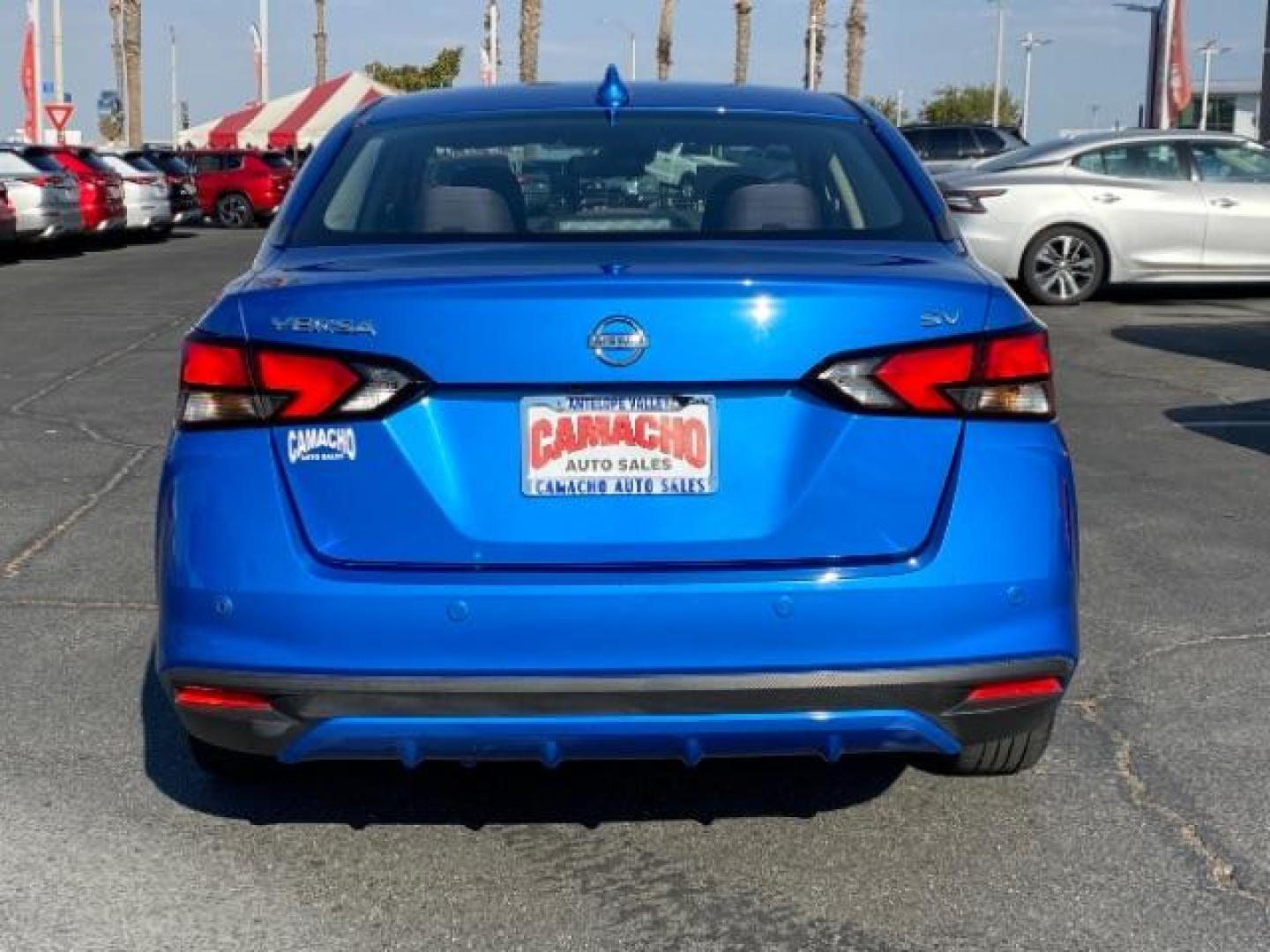 2021 BLUE Nissan Versa (3N1CN8EV9ML) with an 4-Cyl 1.6 Liter engine, Automatic CVT w/Xtronic transmission, located at 412 Auto Vista Drive, Palmdale, CA, 93551, (661) 945-0620, 34.592636, -118.136681 - Photo#36