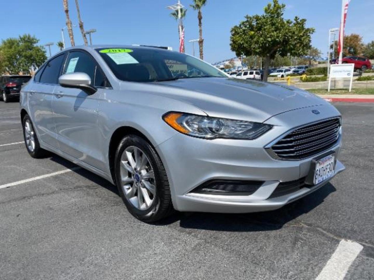 2017 SILVER Ford Fusion (3FA6P0H74HR) with an 4-Cyl 2.5 Liter engine, Auto 6-Spd SelectShift transmission, located at 412 Auto Vista Drive, Palmdale, CA, 93551, (661) 945-0620, 34.592636, -118.136681 - Photo#0