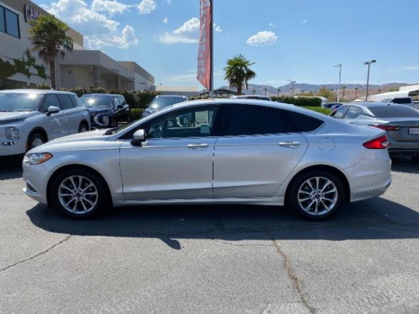 2017 SILVER Ford Fusion (3FA6P0H74HR) with an 4-Cyl 2.5 Liter engine, Auto 6-Spd SelectShift transmission, located at 412 Auto Vista Drive, Palmdale, CA, 93551, (661) 945-0620, 34.592636, -118.136681 - Photo#3