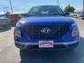 2021 BLUE Hyundai Venue (KMHRB8A35MU) with an 4-Cyl 1.6 Liter engine, Automatic IVT w/Shiftronic transmission, located at 412 Auto Vista Drive, Palmdale, CA, 93551, (661) 945-0620, 34.592636, -118.136681 - Photo#1