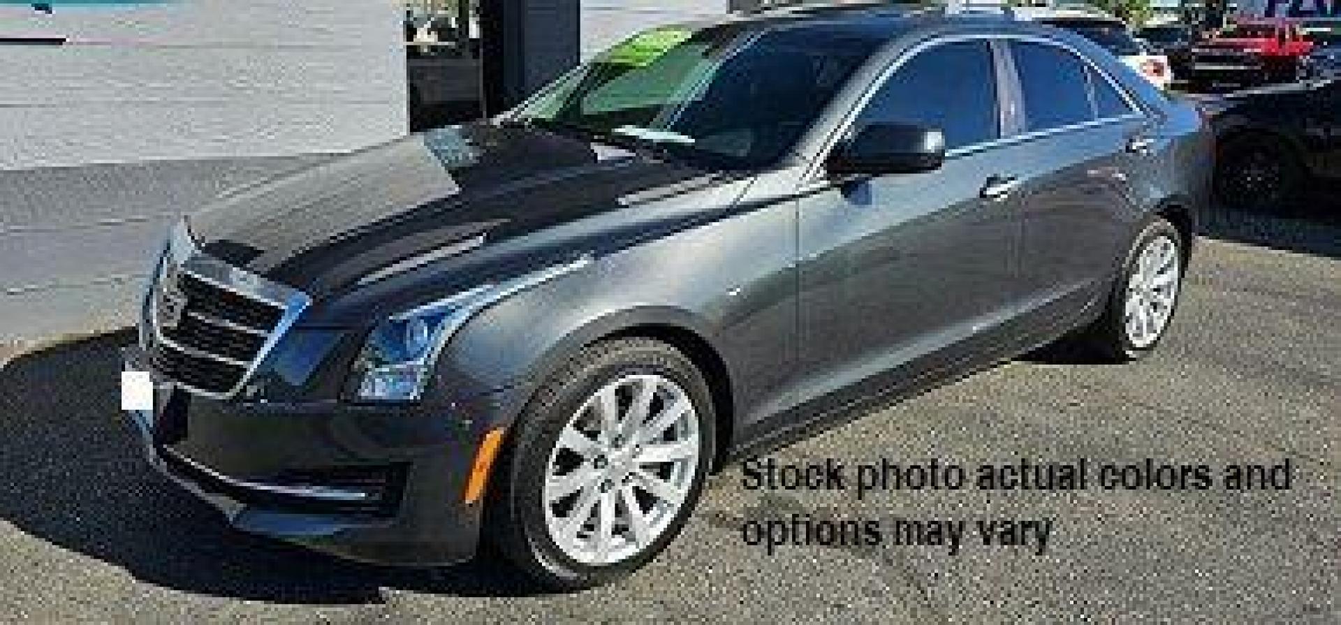 2017 GRAY Cadillac ATS Coupe (1G6AB1RX2H0) with an 4-Cyl Turbo 2.0 Liter engine, Manual transmission, located at 412 Auto Vista Drive, Palmdale, CA, 93551, (661) 945-0620, 34.592636, -118.136681 - Photo#0