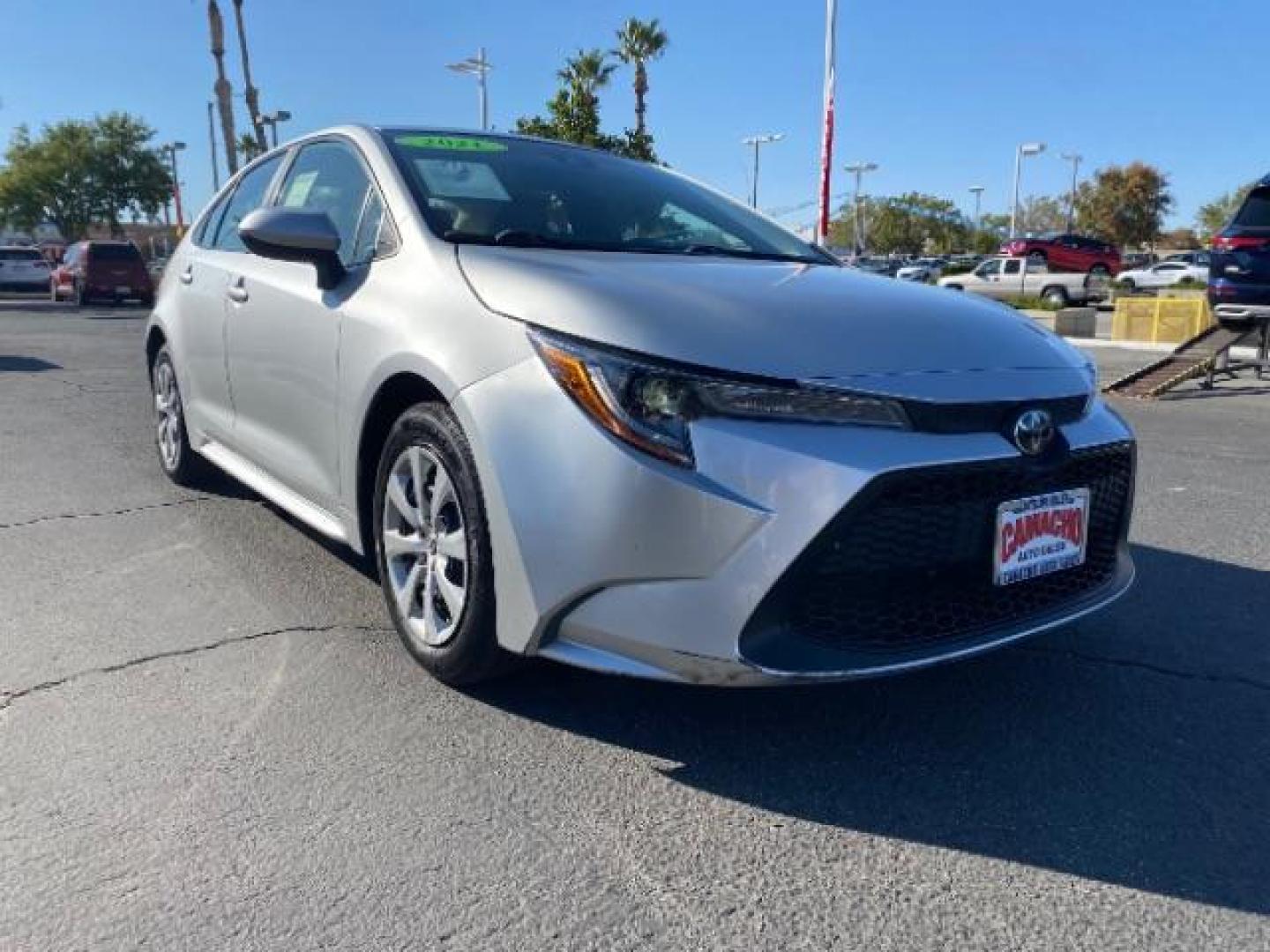 2021 SILVER Toyota Corolla (JTDEPMAE3MJ) with an 4-Cyl 1.8 Liter engine, Automatic CVTi-S transmission, located at 412 Auto Vista Drive, Palmdale, CA, 93551, (661) 945-0620, 34.592636, -118.136681 - Photo#0