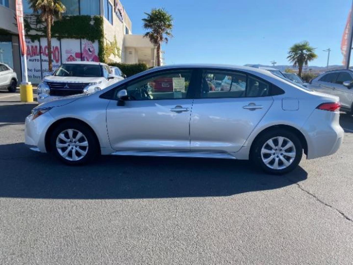 2021 SILVER Toyota Corolla (JTDEPMAE3MJ) with an 4-Cyl 1.8 Liter engine, Automatic CVTi-S transmission, located at 412 Auto Vista Drive, Palmdale, CA, 93551, (661) 945-0620, 34.592636, -118.136681 - Photo#3