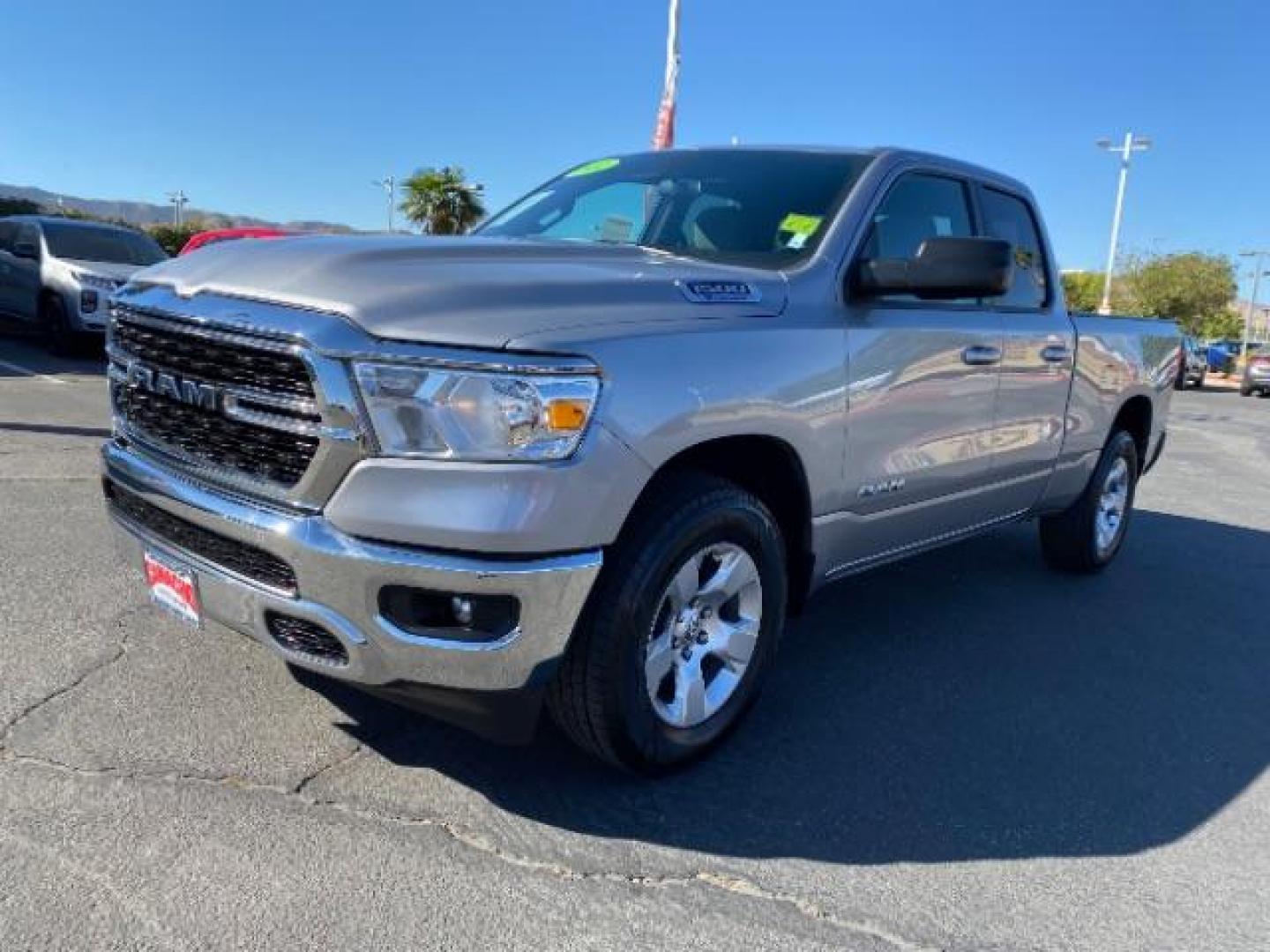 2022 GRAY Ram 1500 2WD (1C6RREBG1NN) with an 6-Cyl 3.6 Liter engine, Automatic 8-Spd transmission, located at 412 Auto Vista Drive, Palmdale, CA, 93551, (661) 945-0620, 34.592636, -118.136681 - Photo#2