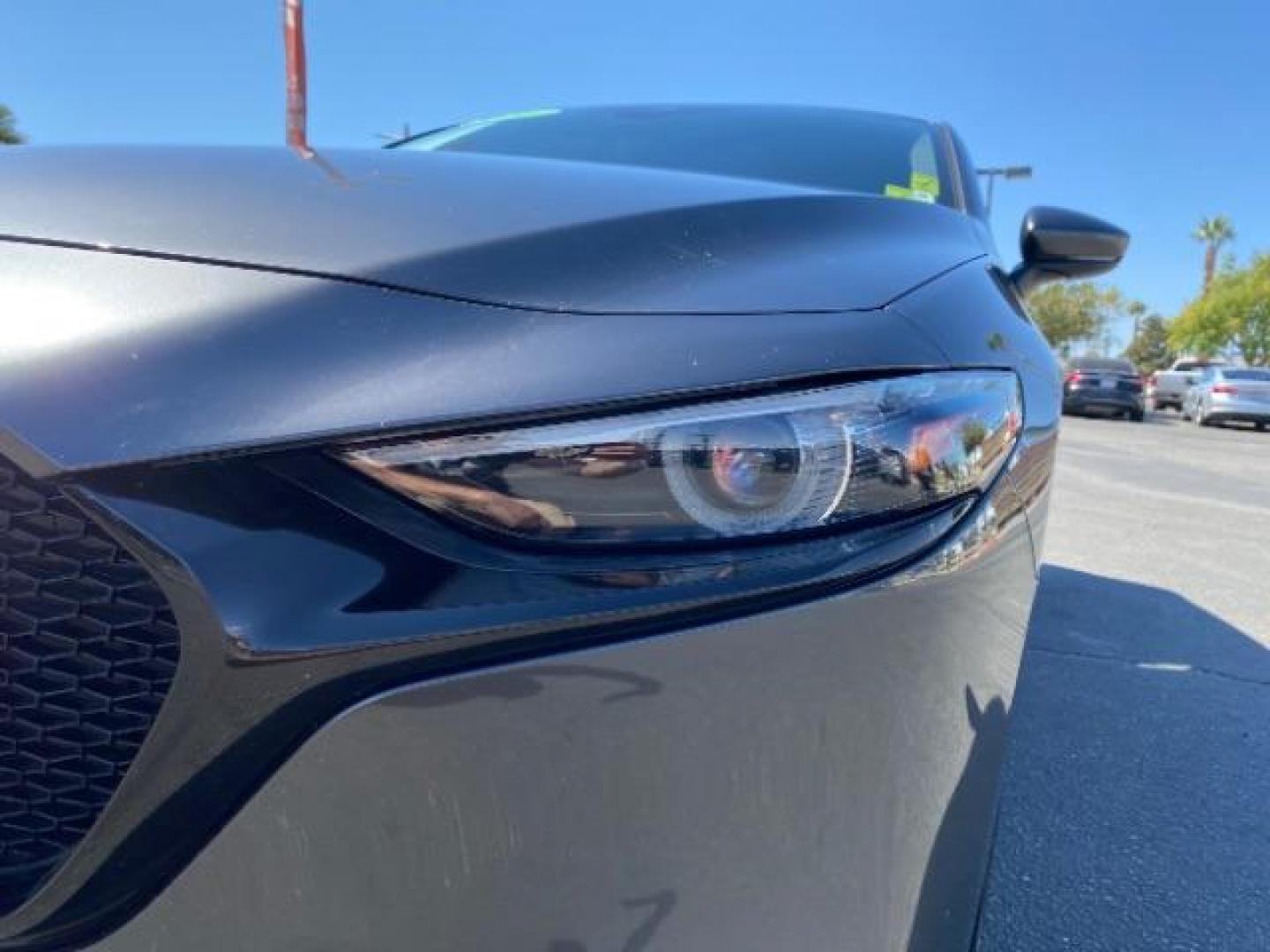 2021 GRAY Mazda Mazda3 Hatchback (JM1BPBML2M1) with an 4-Cyl SKYACTIV-G 2.5 Liter engine, Automatic 6-Spd SKYACTIV-Drive w/Manual transmission, located at 412 Auto Vista Drive, Palmdale, CA, 93551, (661) 945-0620, 34.592636, -118.136681 - Photo#9