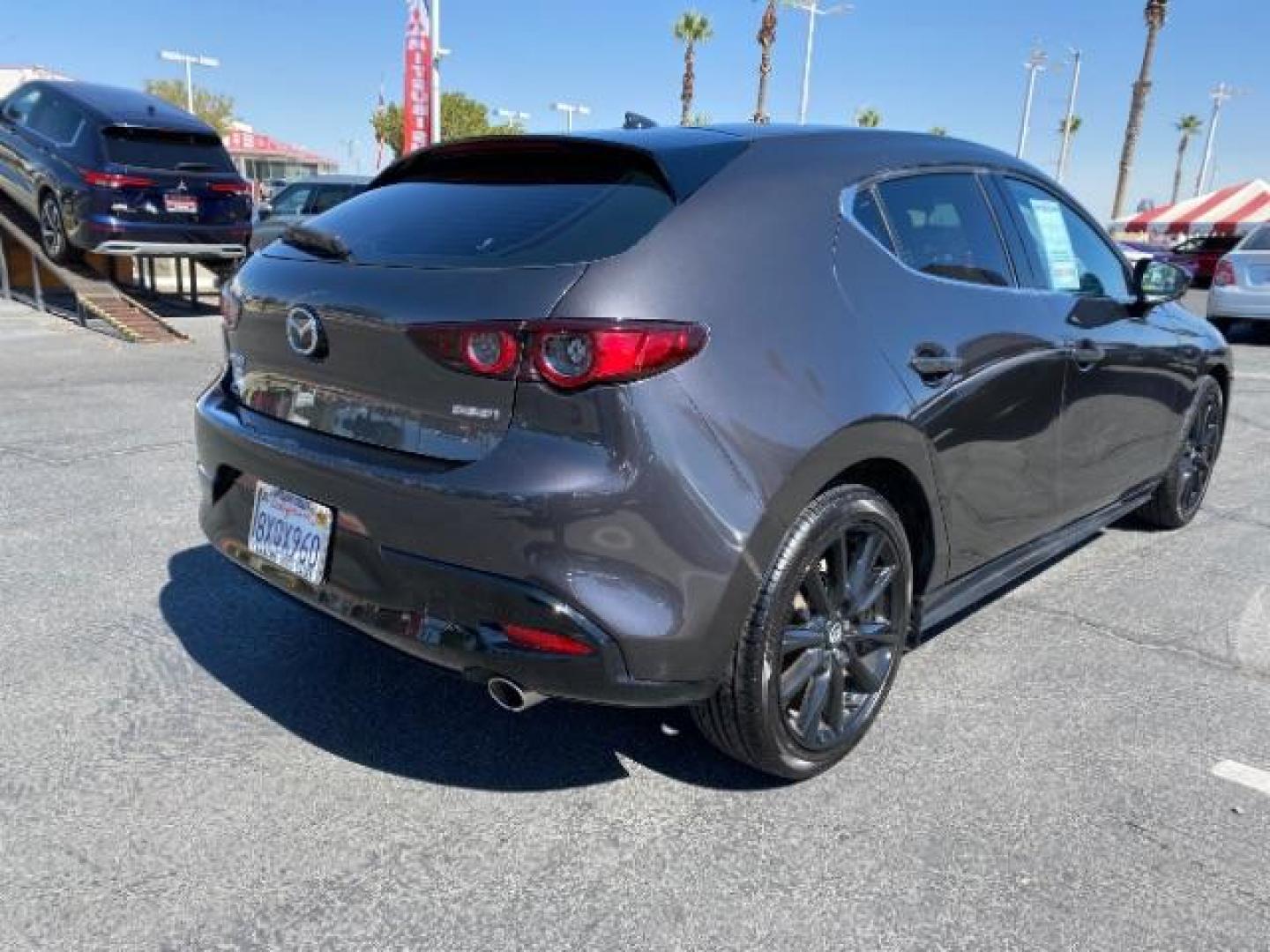 2021 GRAY Mazda Mazda3 Hatchback (JM1BPBML2M1) with an 4-Cyl SKYACTIV-G 2.5 Liter engine, Automatic 6-Spd SKYACTIV-Drive w/Manual transmission, located at 412 Auto Vista Drive, Palmdale, CA, 93551, (661) 945-0620, 34.592636, -118.136681 - Photo#6