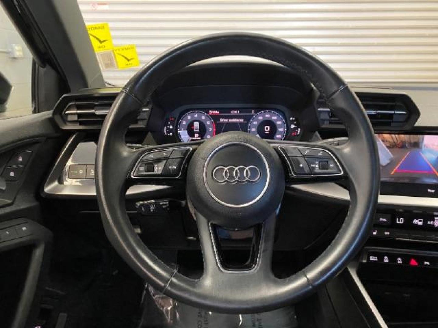 2023 black Audi A3 (WAUAUDGY1PA) with an 4-Cyl Turbo 2.0 Liter engine, Automatic 7-Spd transmission, located at 412 Auto Vista Drive, Palmdale, CA, 93551, (661) 945-0620, 34.592636, -118.136681 - Photo#19