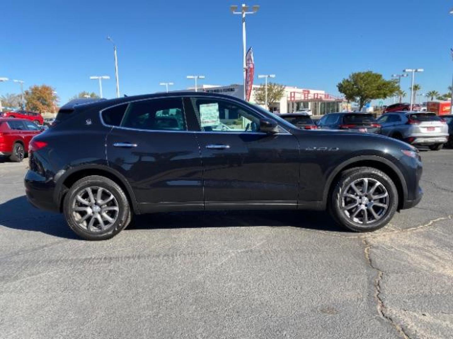 2018 BLACK Maserati Levante (ZN661XUA8JX) with an V6 Twin Turbo 3.0 Liter engine, Automatic 8-Spd w/Manual Mode transmission, located at 412 Auto Vista Drive, Palmdale, CA, 93551, (661) 945-0620, 34.592636, -118.136681 - Photo#6