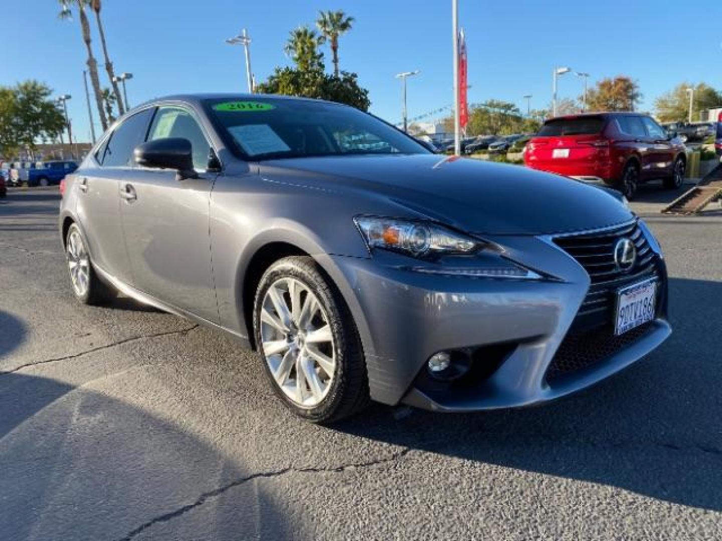 2016 GRAY Lexus IS 200t (JTHBA1D27G5) with an 4-Cyl Turbo 2.0 Liter engine, Auto 8-Spd w/Multi-Mode transmission, located at 412 Auto Vista Drive, Palmdale, CA, 93551, (661) 945-0620, 34.592636, -118.136681 - Photo#0