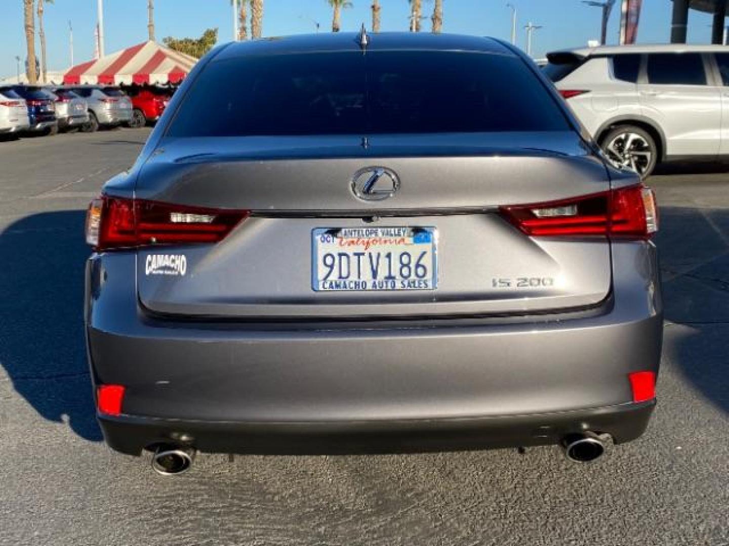 2016 GRAY Lexus IS 200t (JTHBA1D27G5) with an 4-Cyl Turbo 2.0 Liter engine, Auto 8-Spd w/Multi-Mode transmission, located at 412 Auto Vista Drive, Palmdale, CA, 93551, (661) 945-0620, 34.592636, -118.136681 - Photo#5