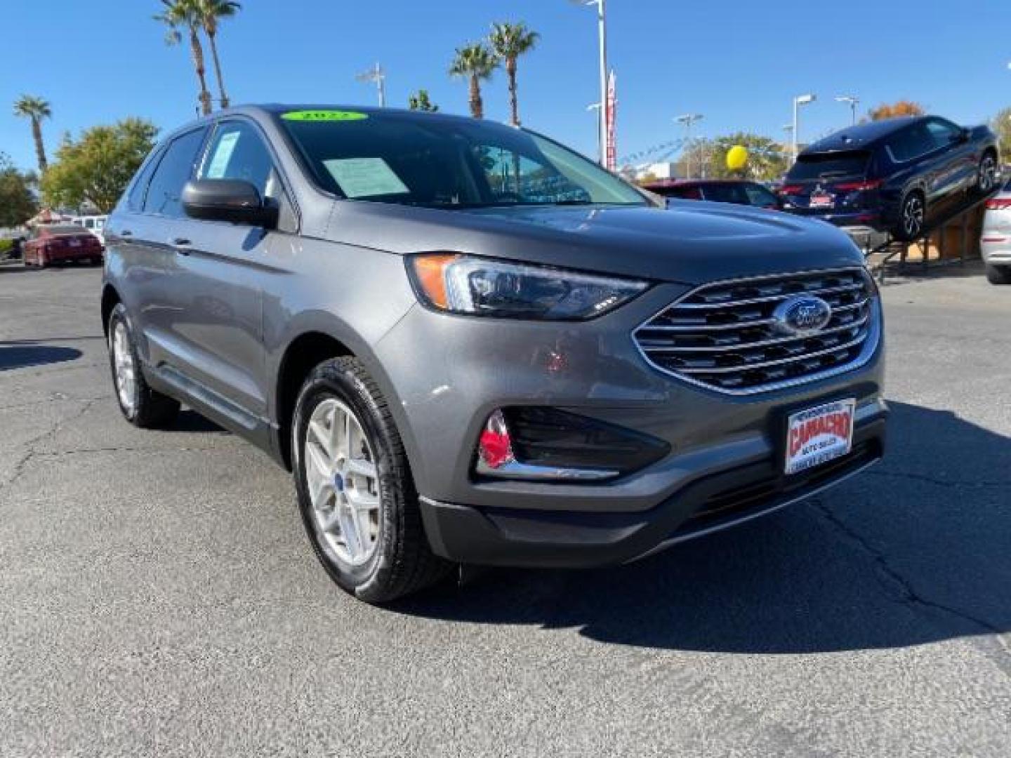 2022 BURGUNDY Ford Edge (2FMPK4J9XNB) with an 4-Cyl EcoBoost Turbo 2.0 Liter engine, Automatic 8-Spd transmission, located at 412 Auto Vista Drive, Palmdale, CA, 93551, (661) 945-0620, 34.592636, -118.136681 - Photo#0