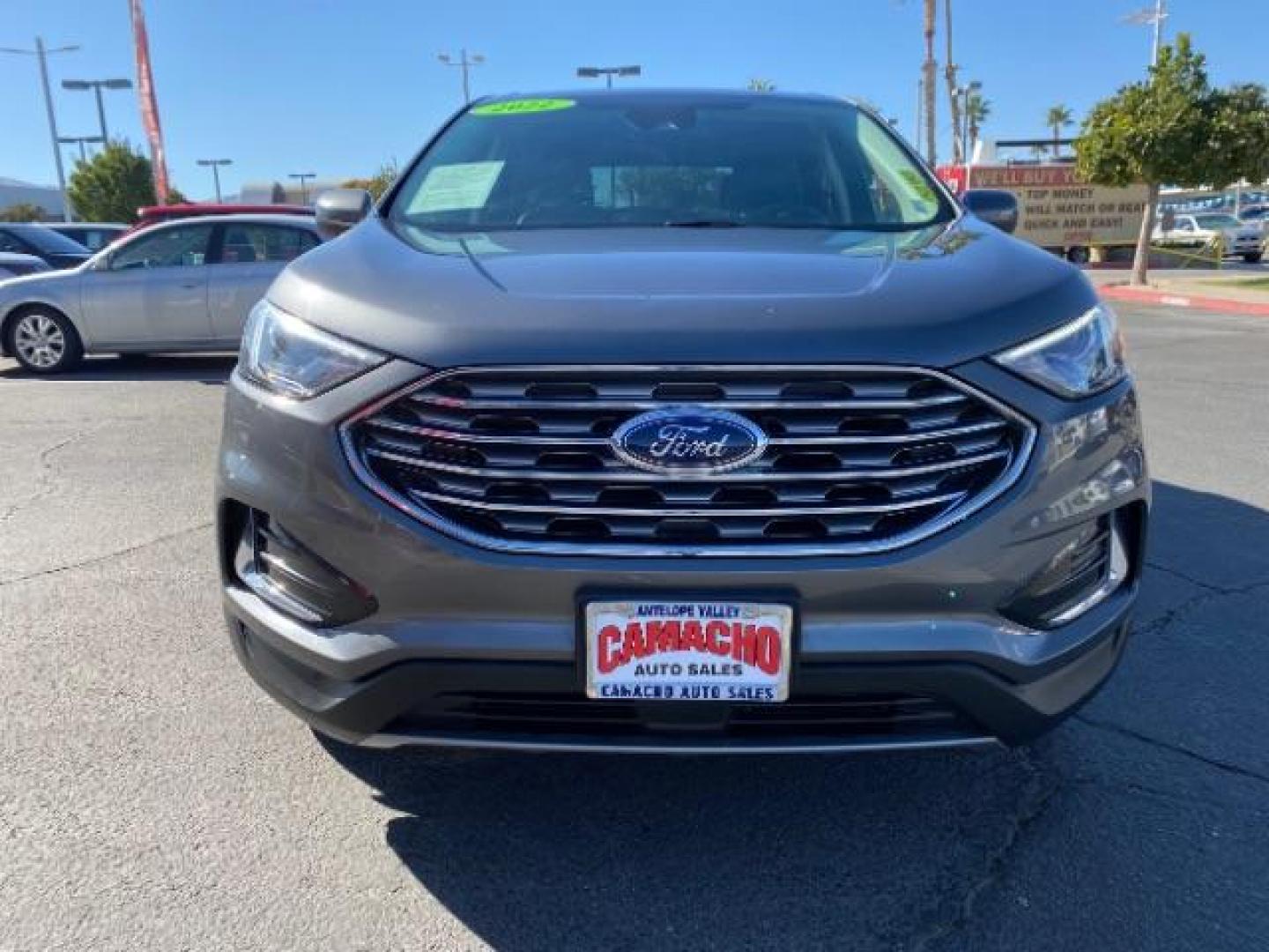 2022 BURGUNDY Ford Edge (2FMPK4J9XNB) with an 4-Cyl EcoBoost Turbo 2.0 Liter engine, Automatic 8-Spd transmission, located at 412 Auto Vista Drive, Palmdale, CA, 93551, (661) 945-0620, 34.592636, -118.136681 - Photo#1