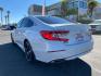 2018 WHITE Honda Accord Sedan (1HGCV1F31JA) with an 4-Cyl i-VTEC Turbo 1.5 Liter engine, Auto CVT w/Sport Mode transmission, located at 412 Auto Vista Drive, Palmdale, CA, 93551, (661) 945-0620, 34.592636, -118.136681 - Photo#4