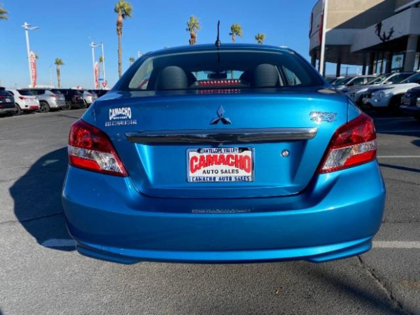 2019 BLUE Mitsubishi Mirage G4 (ML32F3FJ6KH) with an 3-Cyl 1.2 Liter engine, Automatic CVT transmission, located at 412 Auto Vista Drive, Palmdale, CA, 93551, (661) 945-0620, 34.592636, -118.136681 - Photo#20