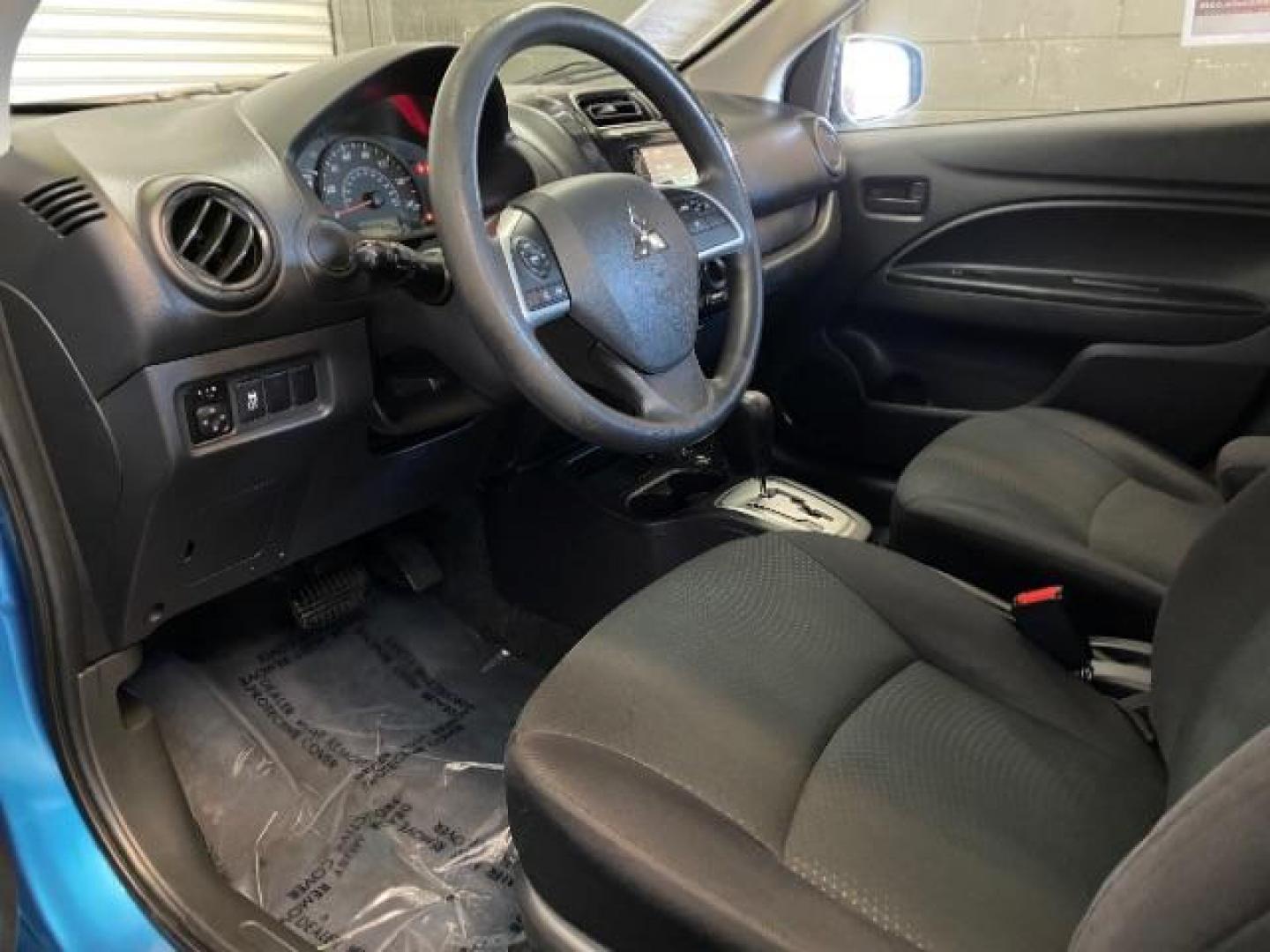 2019 BLUE Mitsubishi Mirage G4 (ML32F3FJ6KH) with an 3-Cyl 1.2 Liter engine, Automatic CVT transmission, located at 412 Auto Vista Drive, Palmdale, CA, 93551, (661) 945-0620, 34.592636, -118.136681 - Photo#24