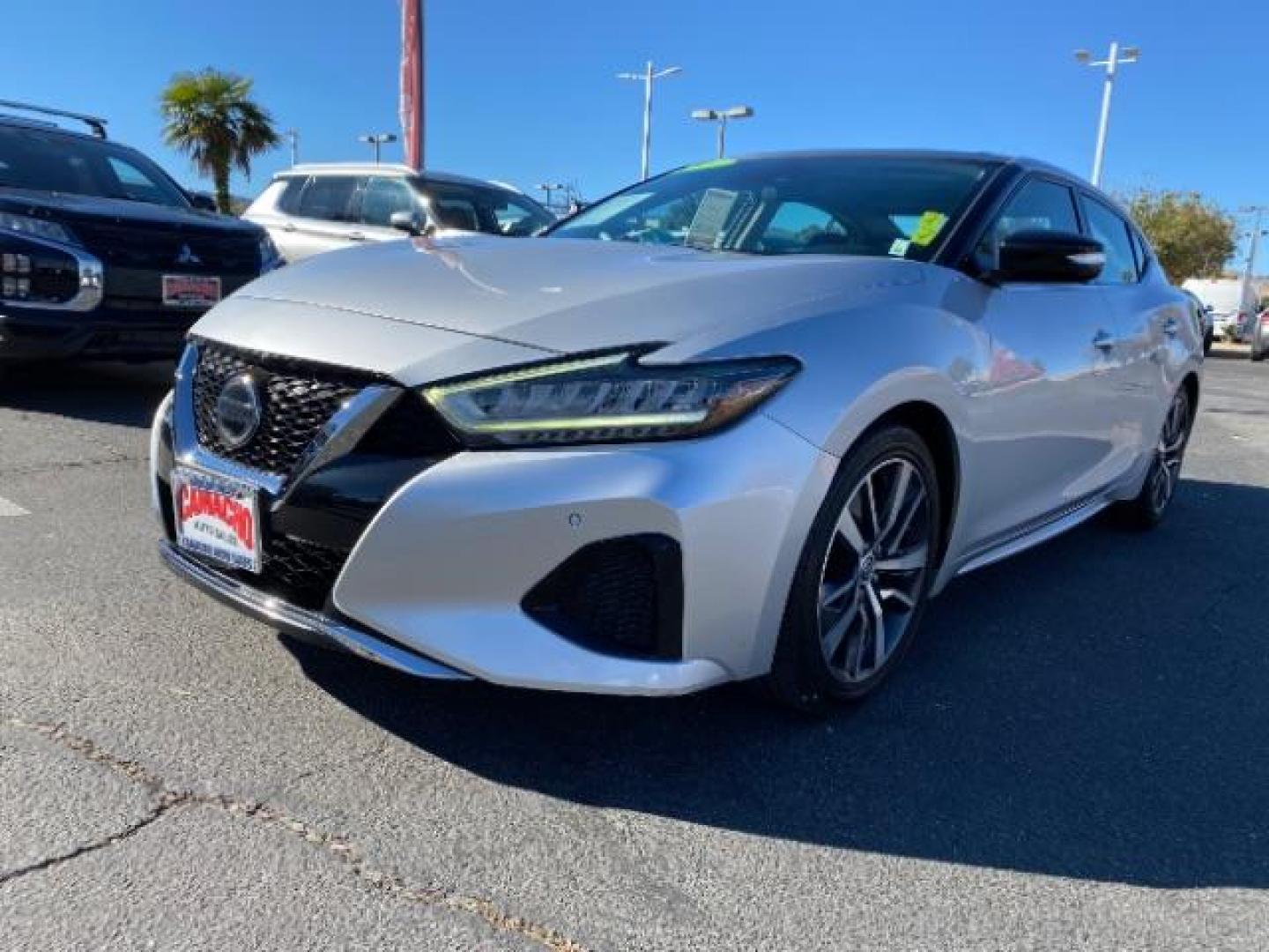 2021 GRAY Nissan Maxima (1N4AA6CV3MC) with an V6 3.5 Liter engine, Automatic Xtronic CVT transmission, located at 412 Auto Vista Drive, Palmdale, CA, 93551, (661) 945-0620, 34.592636, -118.136681 - Photo#2