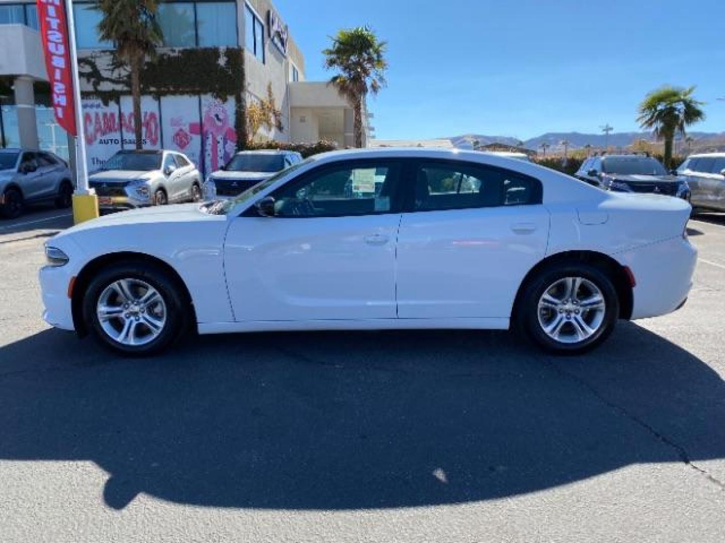 2023 WHITE Dodge Charger (2C3CDXBG6PH) with an V6 3.6 Liter engine, Automatic 8-Spd w/AutoStick transmission, located at 412 Auto Vista Drive, Palmdale, CA, 93551, (661) 945-0620, 34.592636, -118.136681 - Photo#1