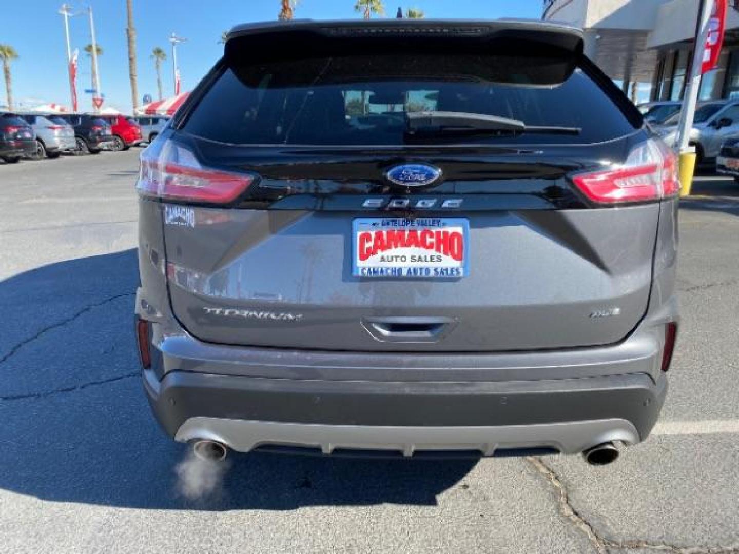 2022 GRAY Ford Edge (2FMPK4K9XNB) with an 4-Cyl EcoBoost Turbo 2.0 Liter engine, Automatic 8-Spd transmission, located at 412 Auto Vista Drive, Palmdale, CA, 93551, (661) 945-0620, 34.592636, -118.136681 - Photo#5