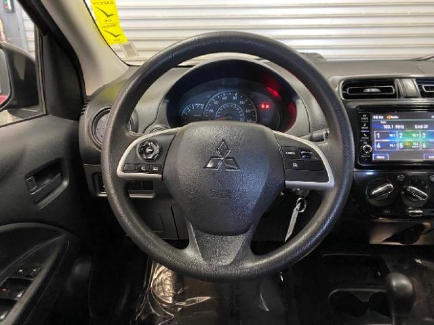 2019 BURGUNDY Mitsubishi Mirage G4 (ML32F3FJ6KH) with an 3-Cyl 1.2 Liter engine, Automatic CVT transmission, located at 412 Auto Vista Drive, Palmdale, CA, 93551, (661) 945-0620, 34.592636, -118.136681 - Photo#9