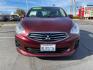 2019 BURGUNDY Mitsubishi Mirage G4 (ML32F3FJ6KH) with an 3-Cyl 1.2 Liter engine, Automatic CVT transmission, located at 412 Auto Vista Drive, Palmdale, CA, 93551, (661) 945-0620, 34.592636, -118.136681 - Photo#1