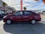 2019 BURGUNDY Mitsubishi Mirage G4 (ML32F3FJ6KH) with an 3-Cyl 1.2 Liter engine, Automatic CVT transmission, located at 412 Auto Vista Drive, Palmdale, CA, 93551, (661) 945-0620, 34.592636, -118.136681 - Photo#3