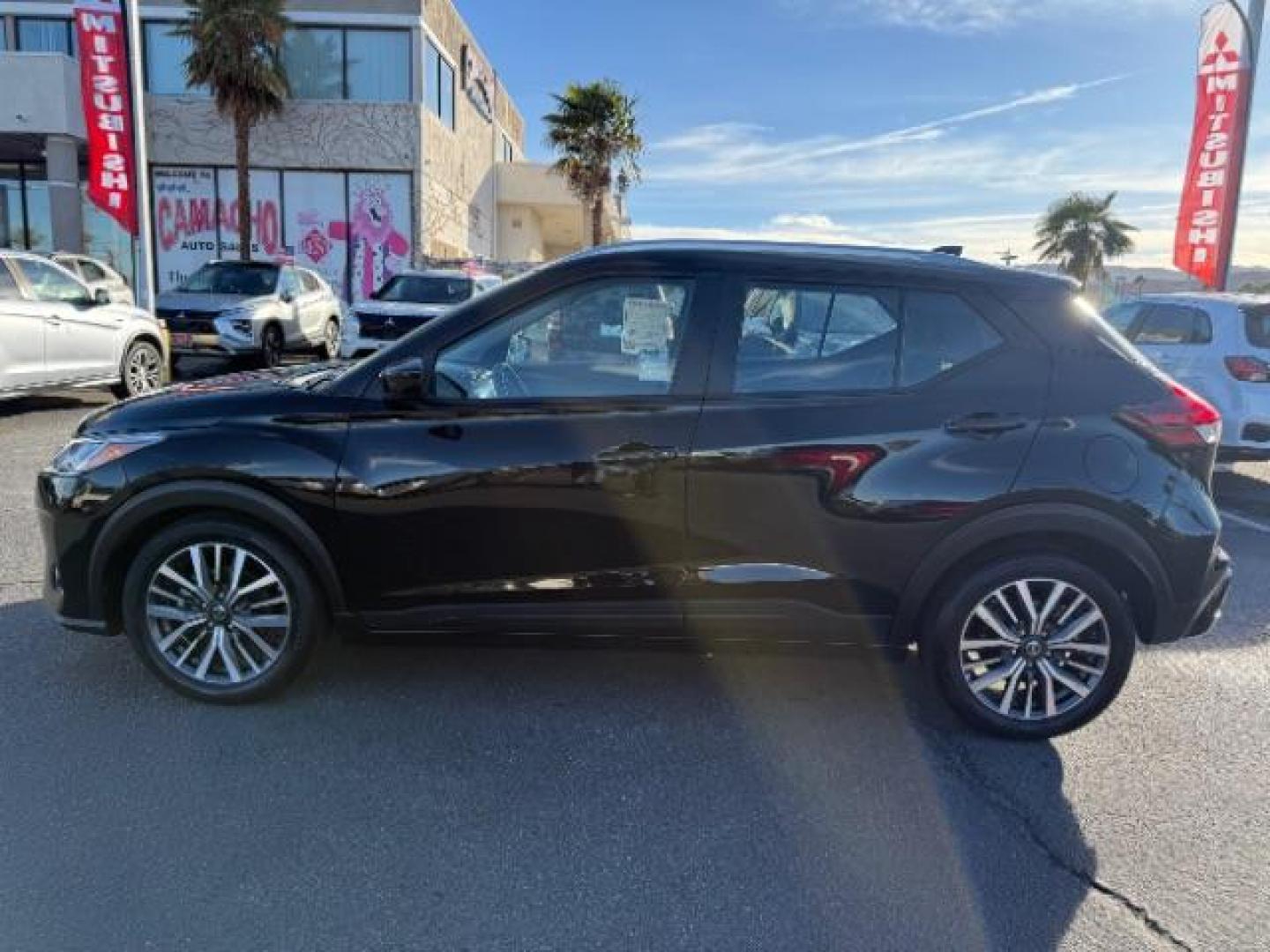 2021 BLACK Nissan Versa (3N1CN8EV9ML) with an 4-Cyl 1.6 Liter engine, Automatic CVT w/Xtronic transmission, located at 412 Auto Vista Drive, Palmdale, CA, 93551, (661) 945-0620, 34.592636, -118.136681 - Photo#34